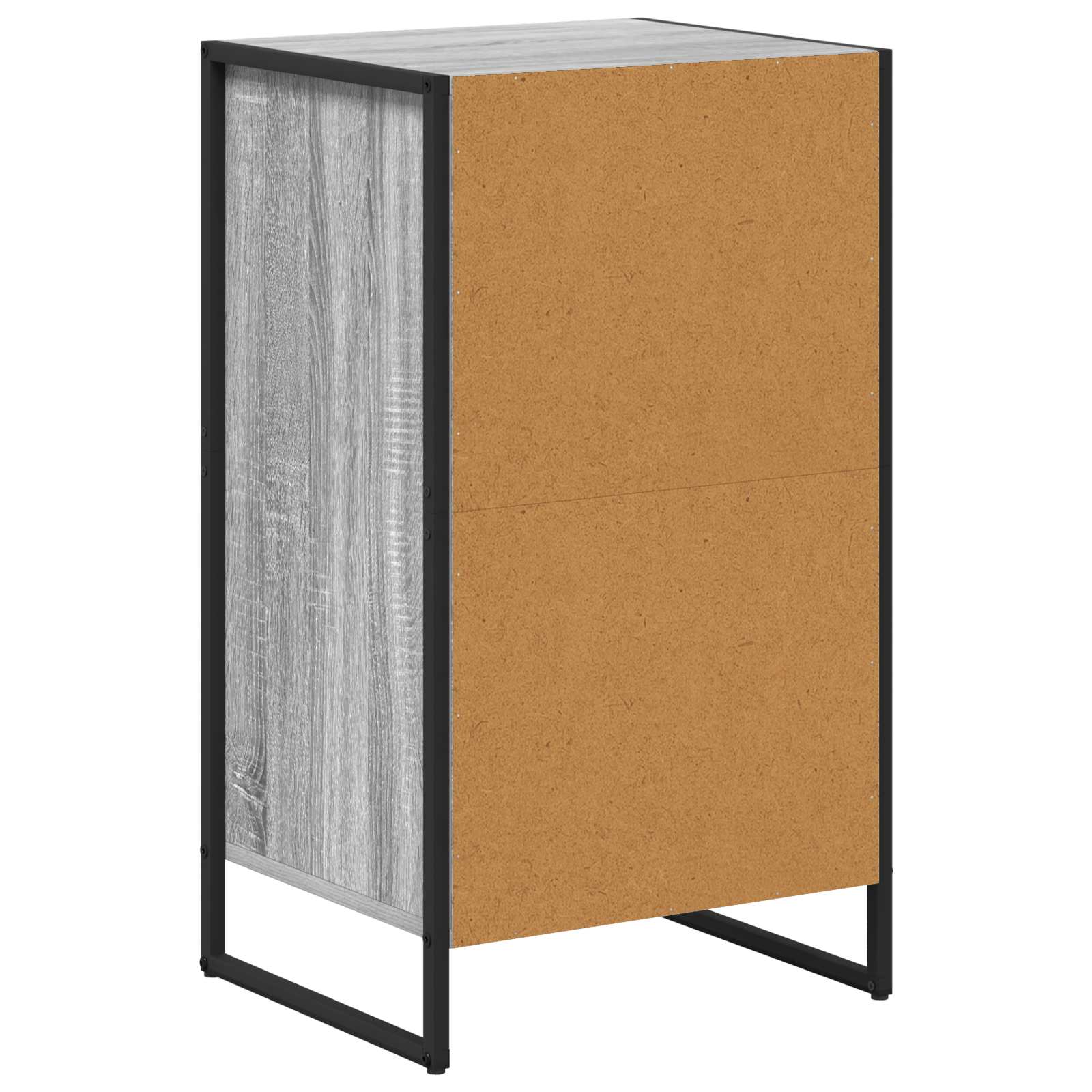 vidaXL Bufet Szary Sonoma 42 x 36 x 75.5 cm Materiał drewnopochodny