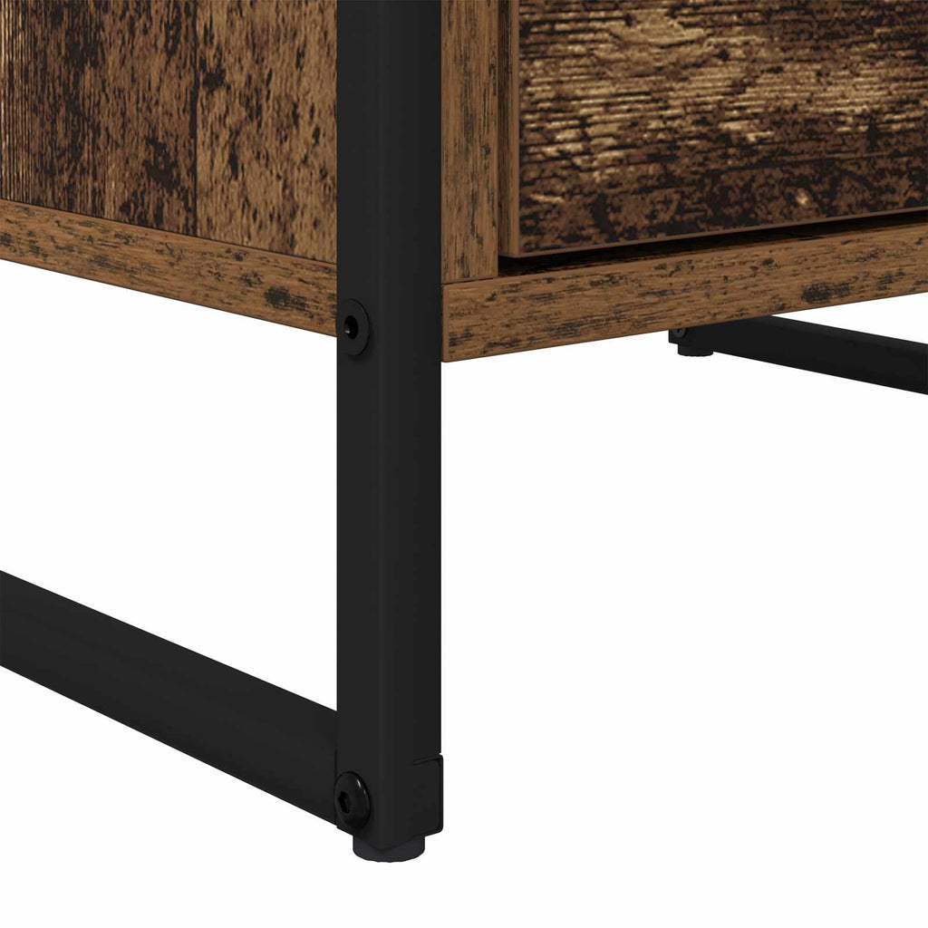 vidaXL Bufet Stare drewno 42 x 36 x 75.5 cm Materiał drewnopochodny