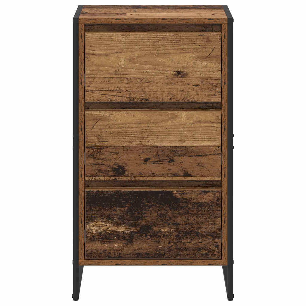 vidaXL Bufet Stare drewno 42 x 36 x 75.5 cm Materiał drewnopochodny