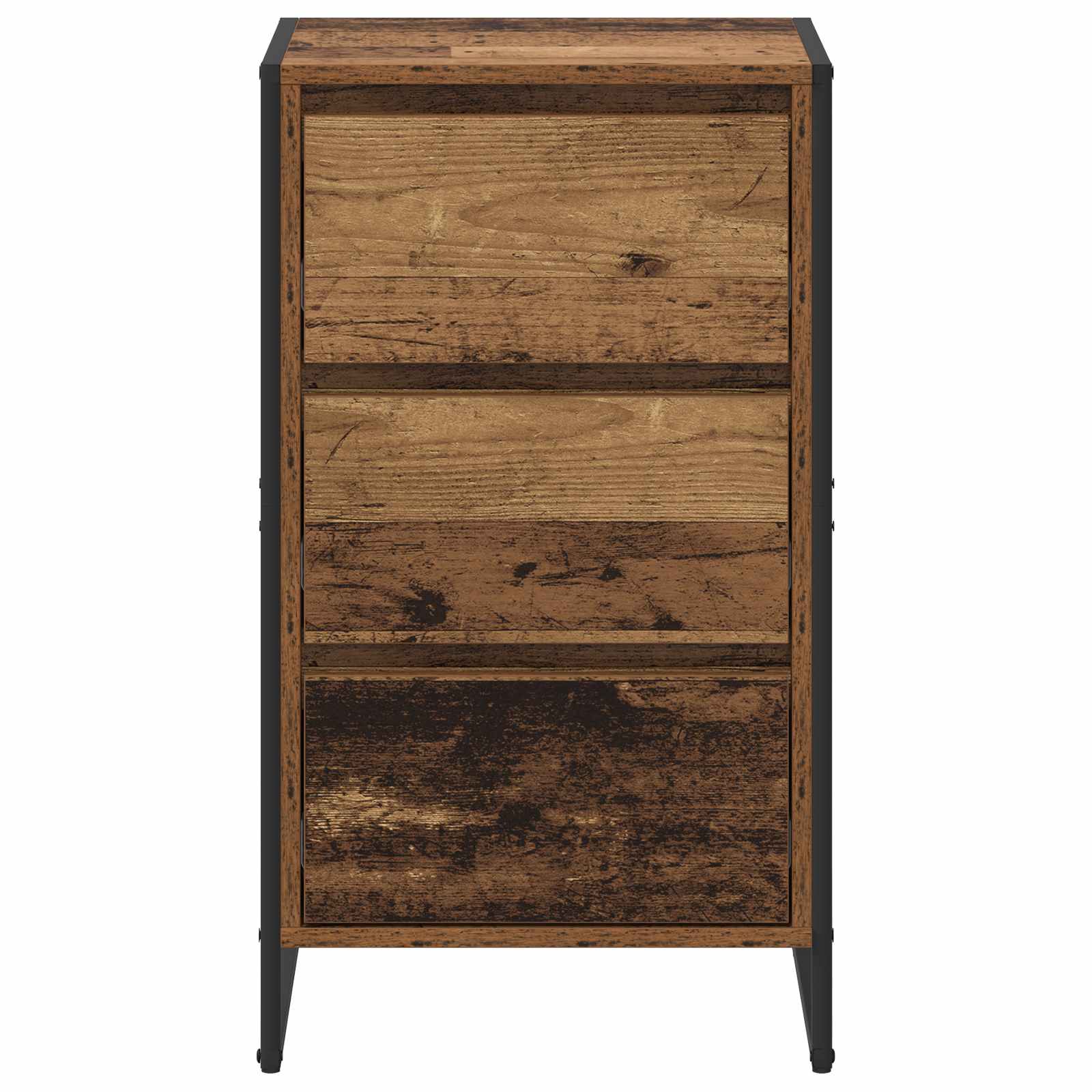 vidaXL Bufet Stare drewno 42 x 36 x 75.5 cm Materiał drewnopochodny