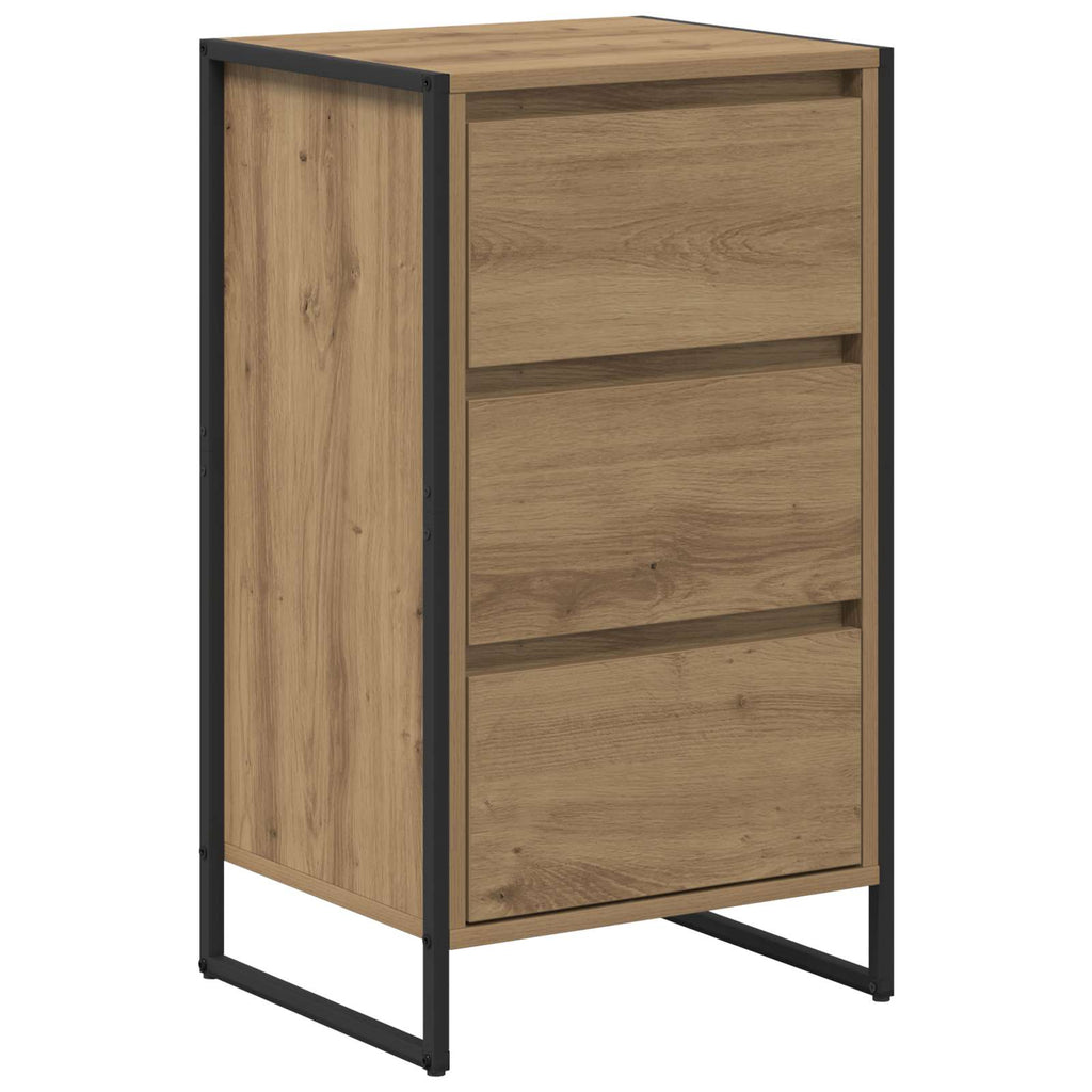 vidaXL Bufet z szufladą Dąb rzemieślniczy 42 x 36 x 75.5 cm