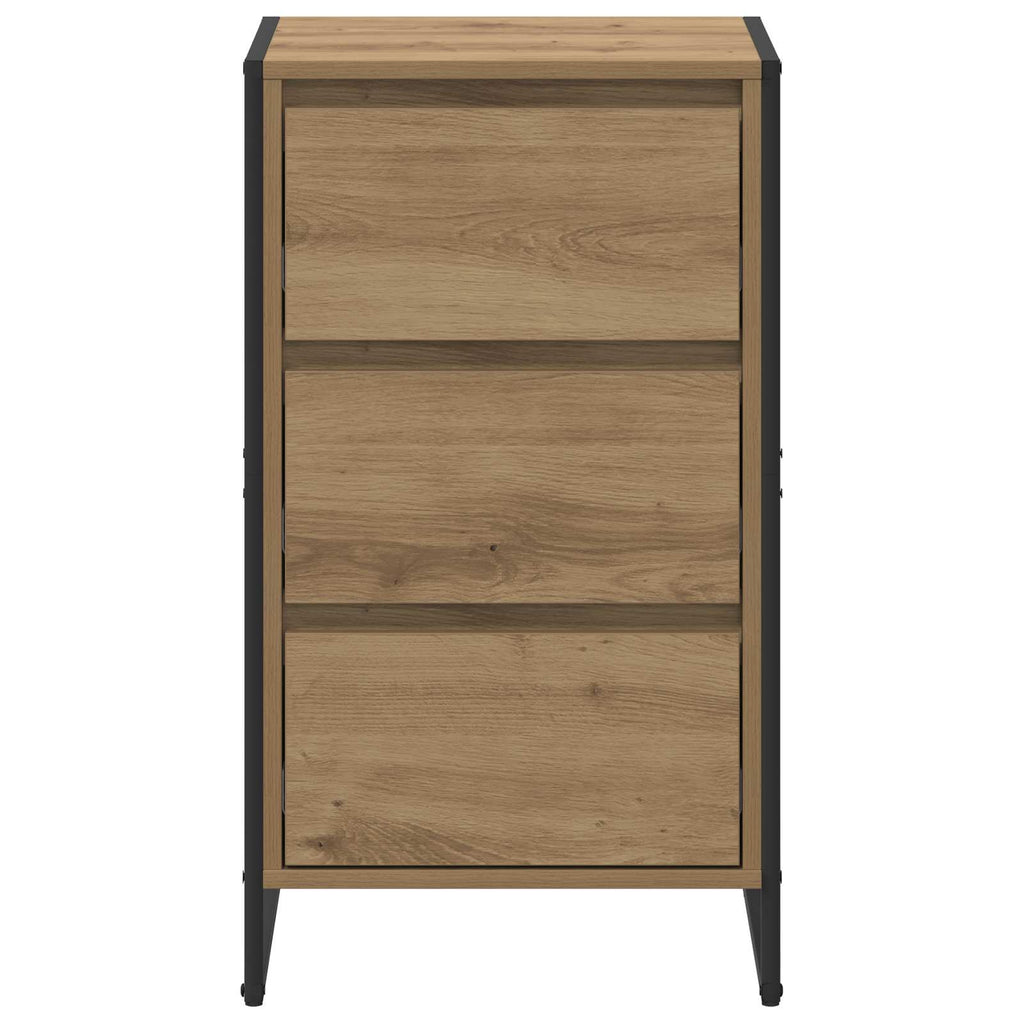 vidaXL Bufet z szufladą Dąb rzemieślniczy 42 x 36 x 75.5 cm