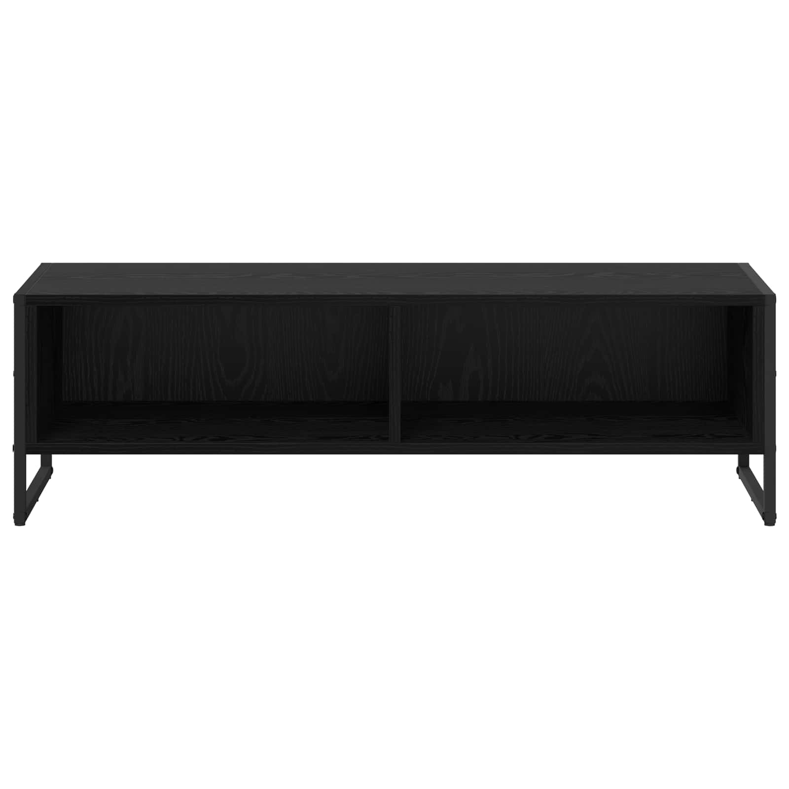 vidaXL Szafka pod telewizor 100 x 36.5 x 30.5 cm Czarny Dąb