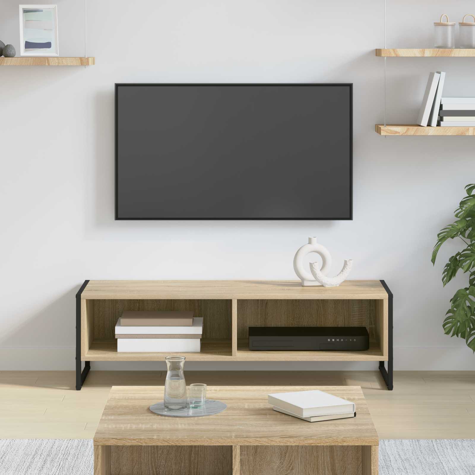 vidaXL Szafka pod telewizor Sonoma 100 x 36.5 x 30.5 cm