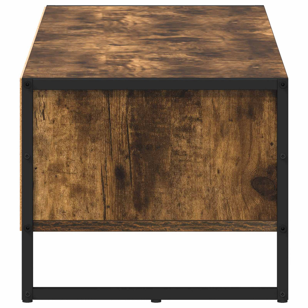 vidaXL Szafka pod telewizor Dąb dymny 100 x 36.5 x 30.5 cm
