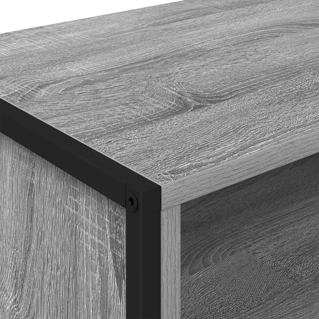 vidaXL Szafka pod telewizor Szary Sonoma 100 x 36.5 x 30.5 cm