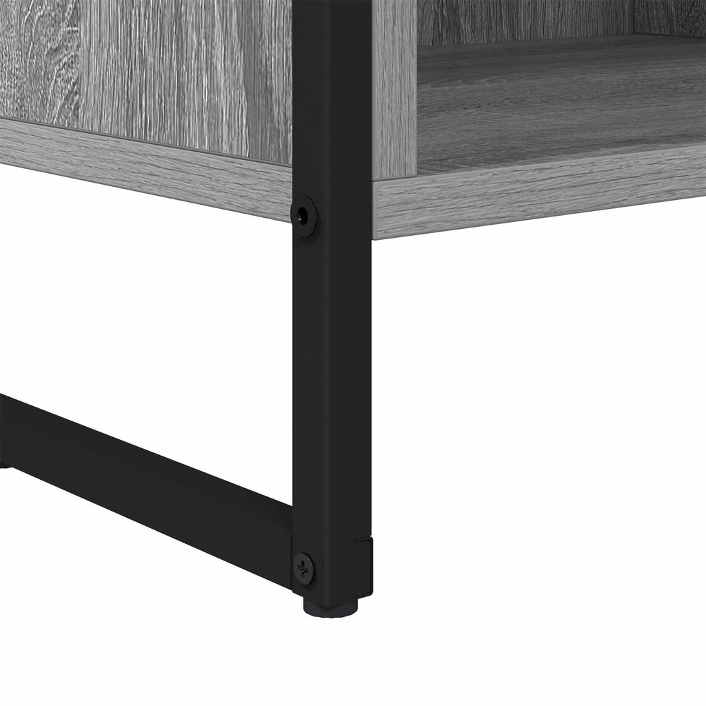 vidaXL Szafka pod telewizor Szary Sonoma 100 x 36.5 x 30.5 cm