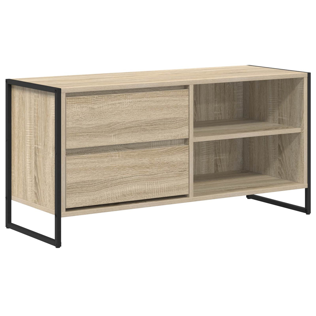 vidaXL Szafka pod telewizor z szufladą Sonoma 100 x 36 x 49,5 cm
