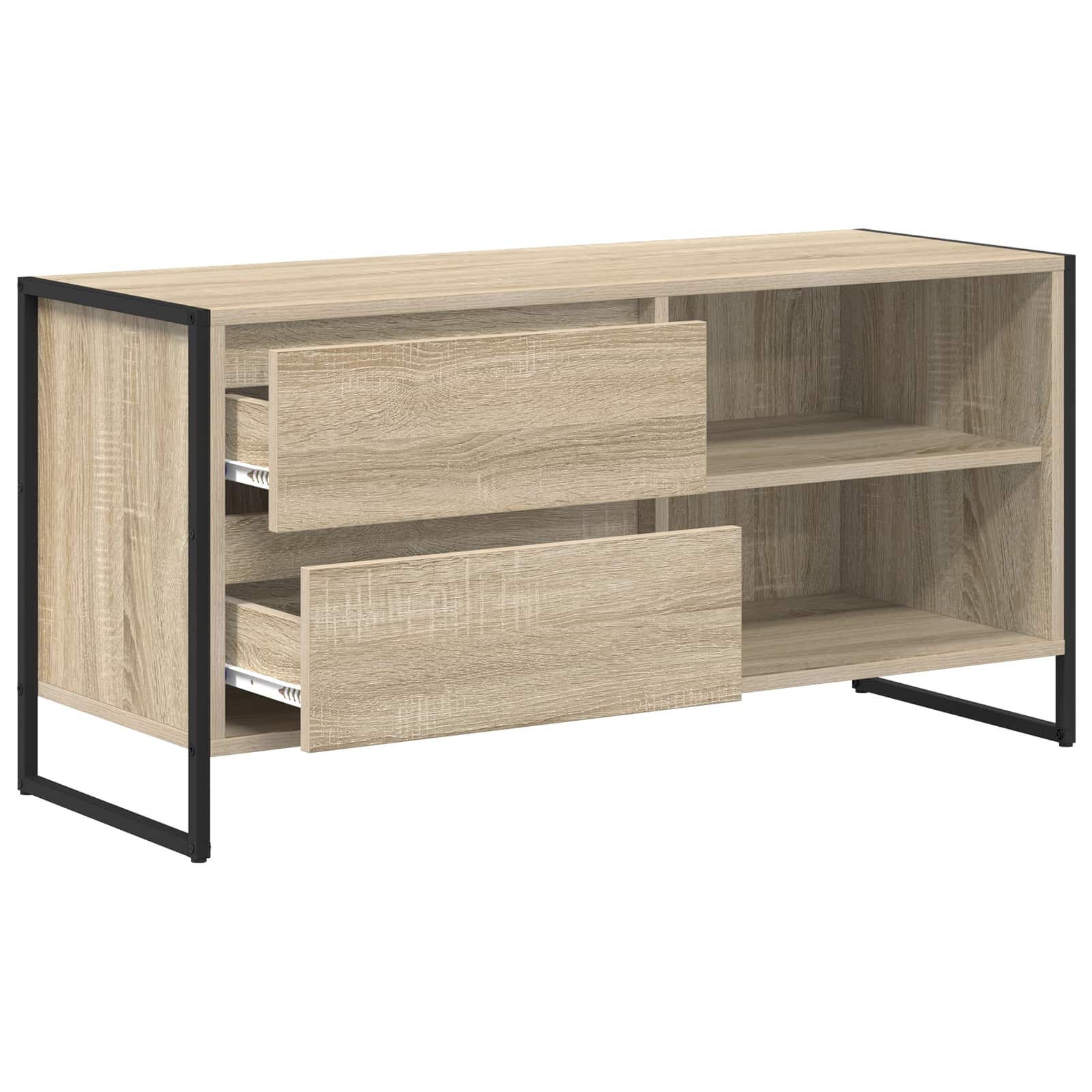 vidaXL Szafka pod telewizor z szufladą Sonoma 100 x 36 x 49,5 cm