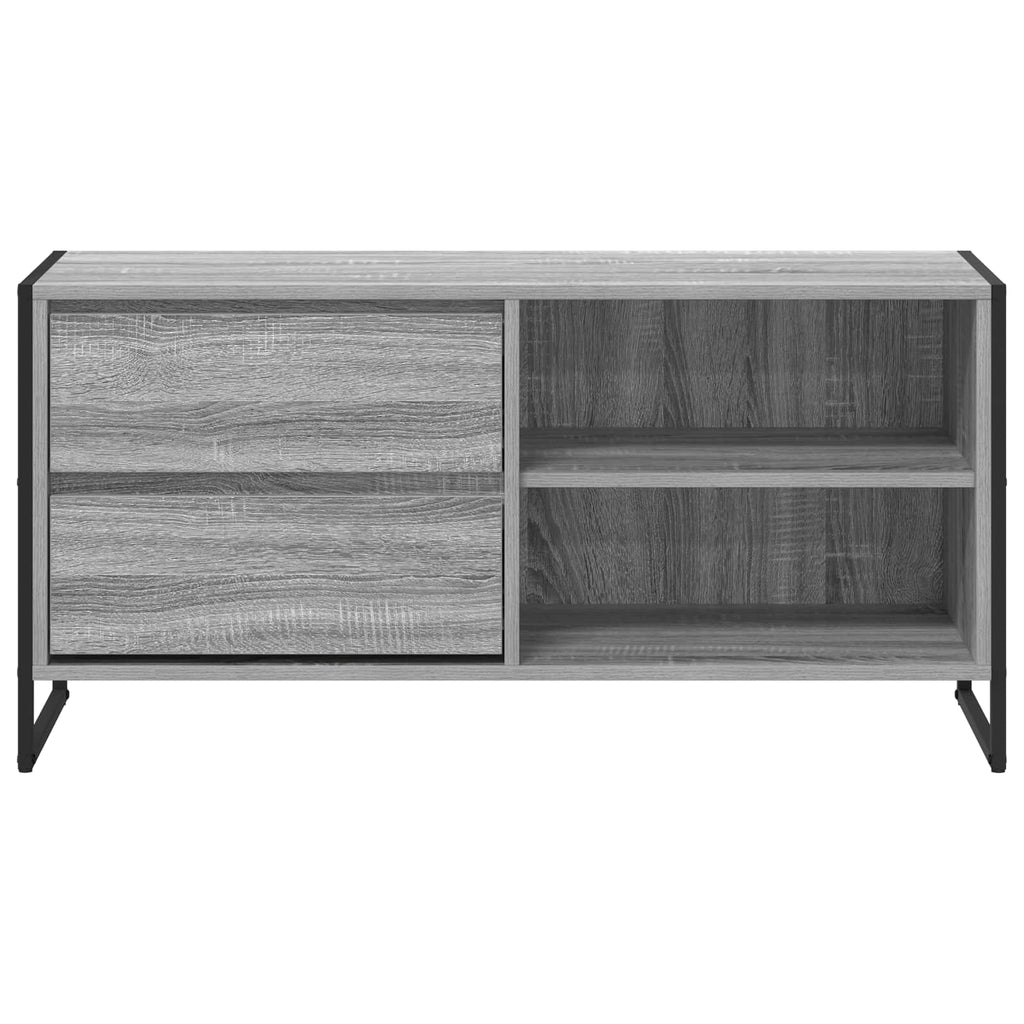 vidaXL Szafka pod telewizor z szufladą Szary Sonoma 100 x 36 x 49,5 cm