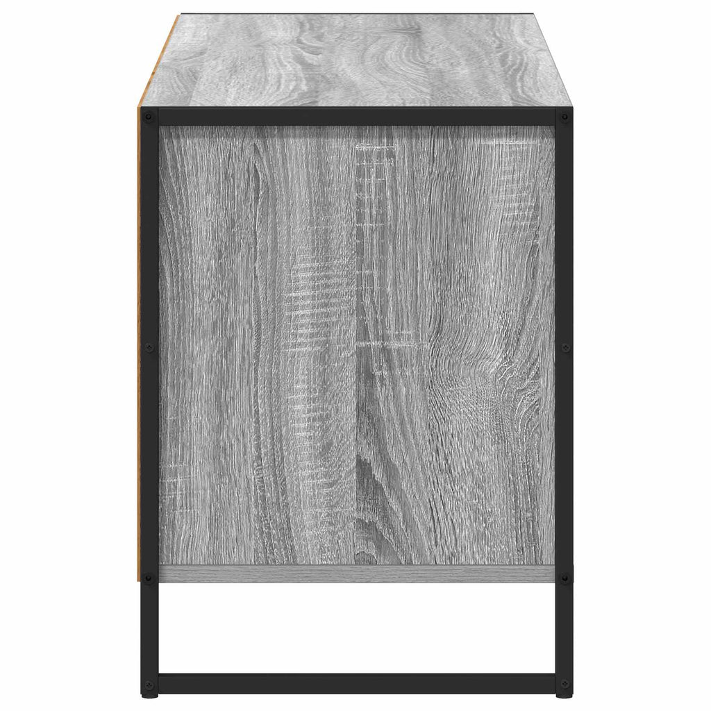 vidaXL Szafka pod telewizor z szufladą Szary Sonoma 100 x 36 x 49,5 cm