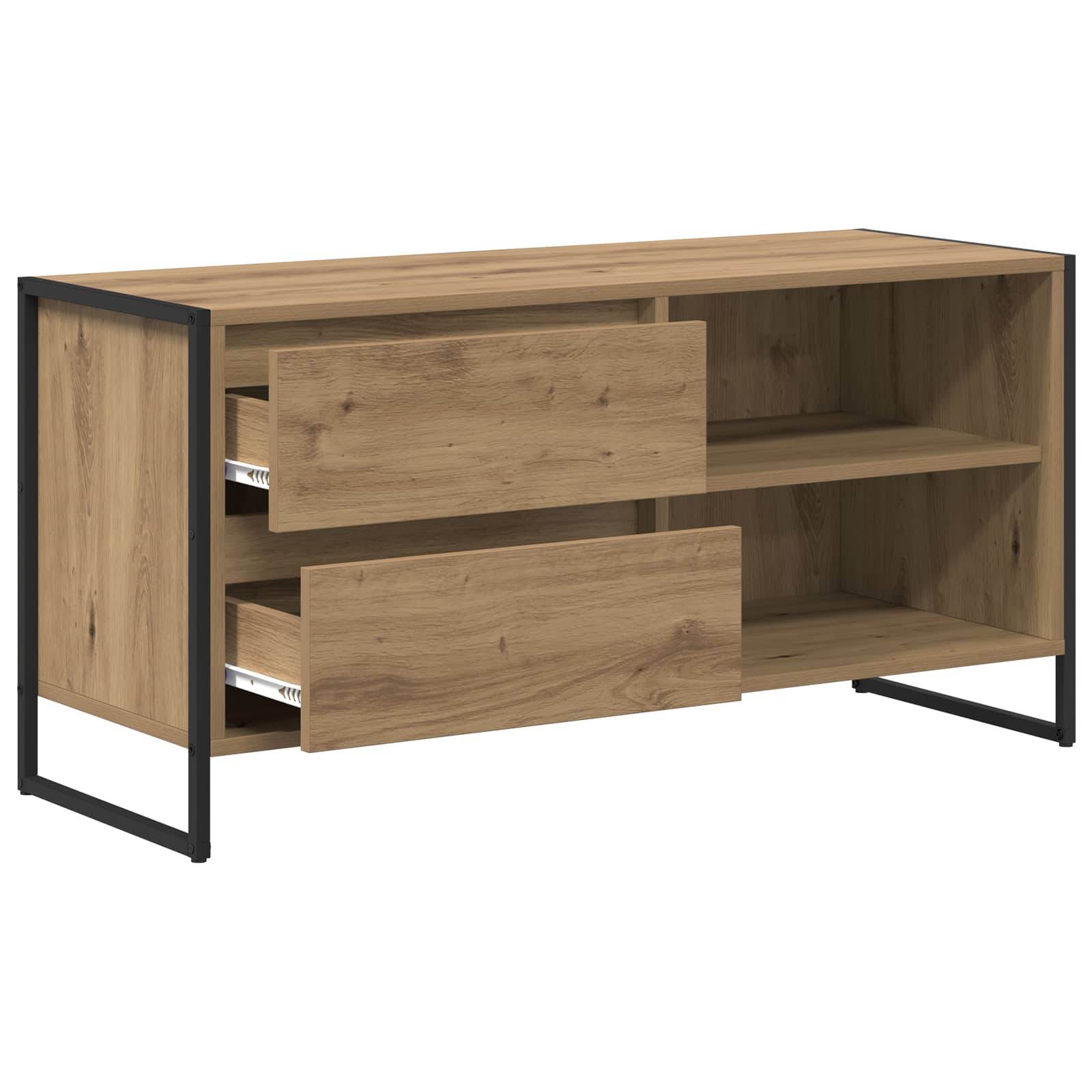vidaXL Szafka pod telewizor Dąb rzemieślniczy 100 x 36 x 49,5 cm