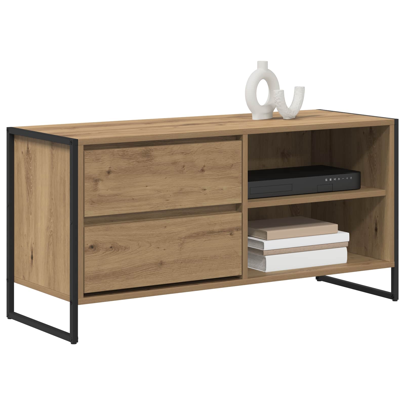vidaXL Szafka pod telewizor Dąb rzemieślniczy 100 x 36 x 49,5 cm
