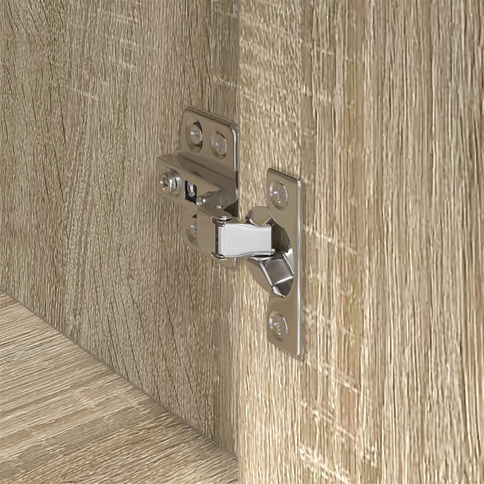 vidaXL Bufet Sonoma 43 x 36 x 75,5 cm Materiał drewnopochodny