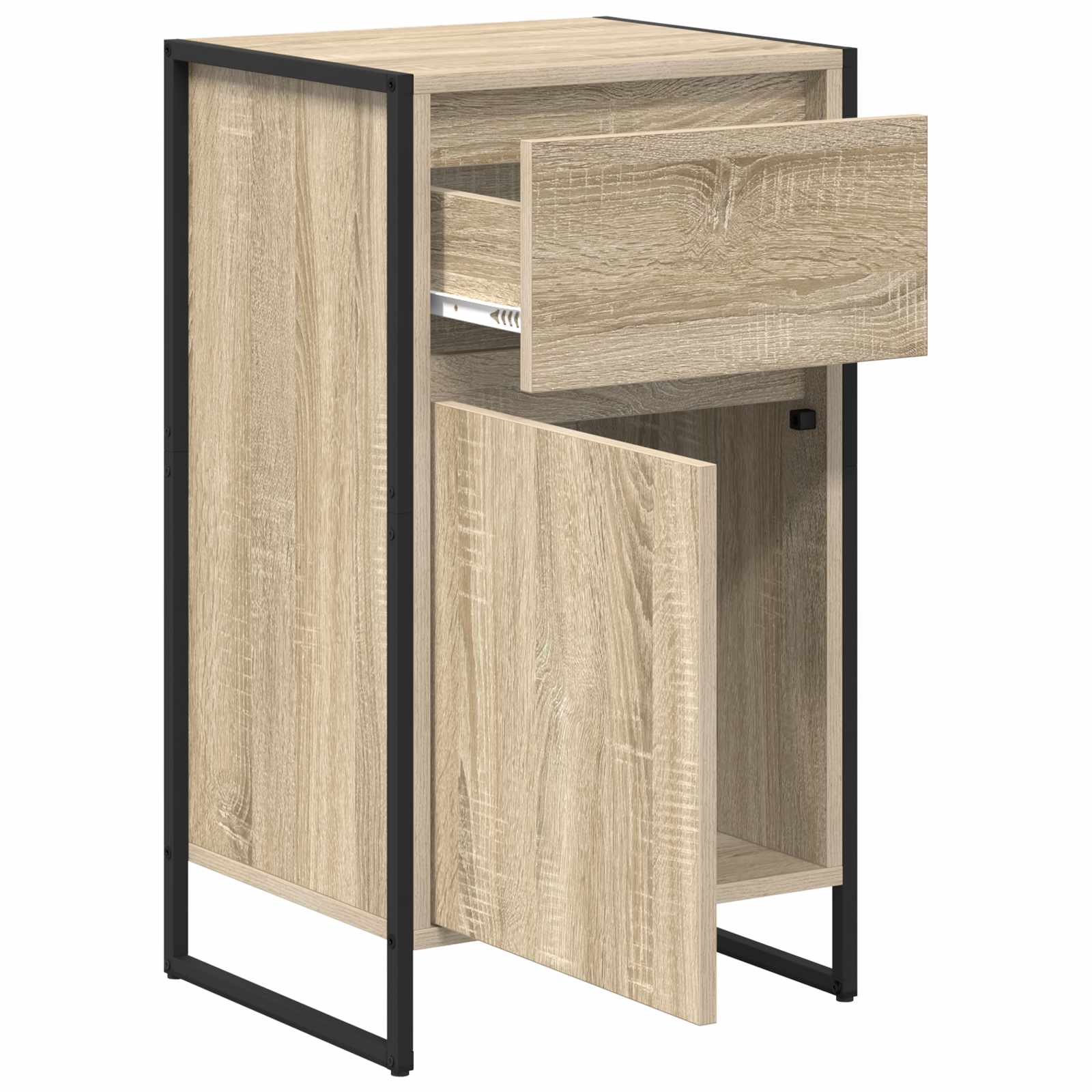 vidaXL Bufet Sonoma 43 x 36 x 75,5 cm Materiał drewnopochodny