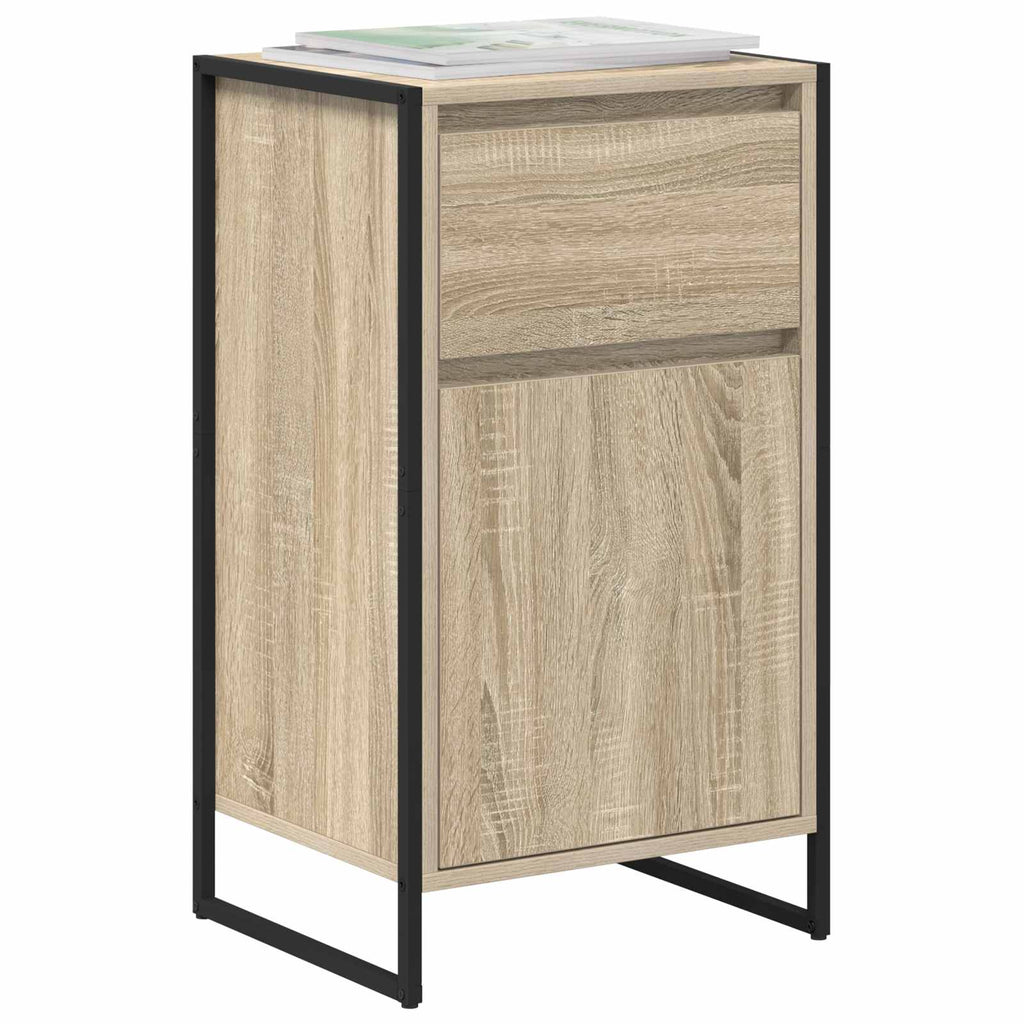 vidaXL Bufet Sonoma 43 x 36 x 75,5 cm Materiał drewnopochodny