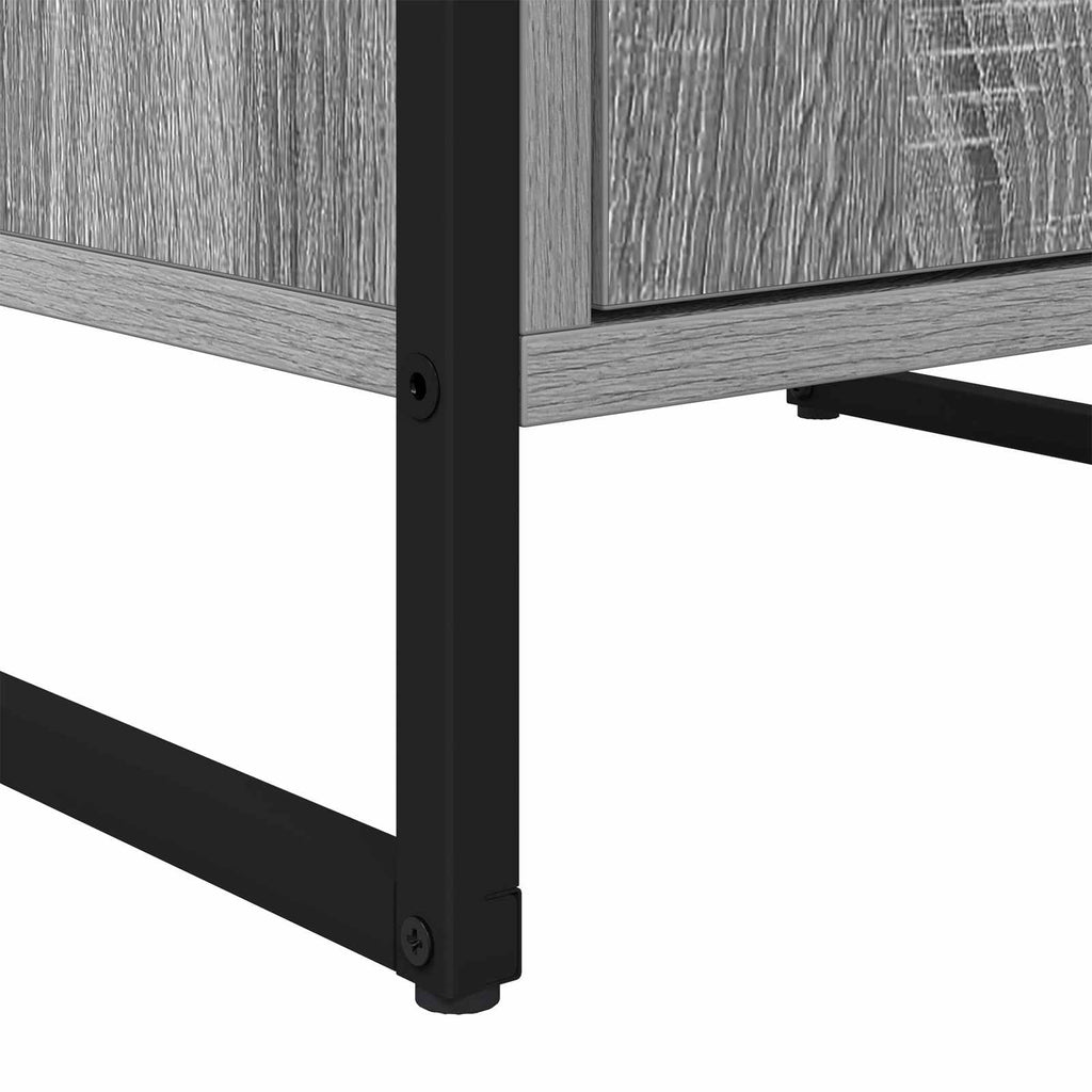 vidaXL Bufet Szary Sonoma 43 x 36 x 75,5 cm Materiał drewnopochodny