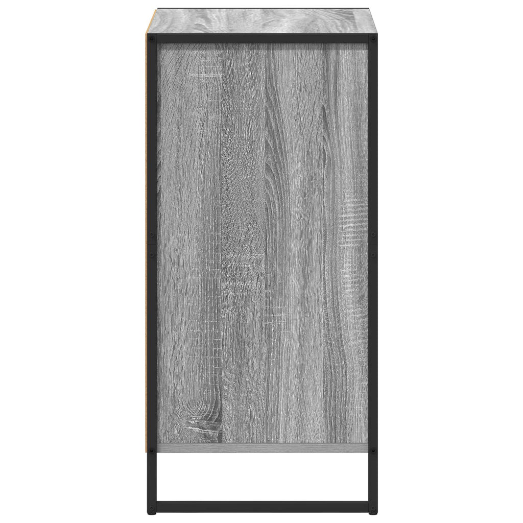 vidaXL Bufet Szary Sonoma 43 x 36 x 75,5 cm Materiał drewnopochodny