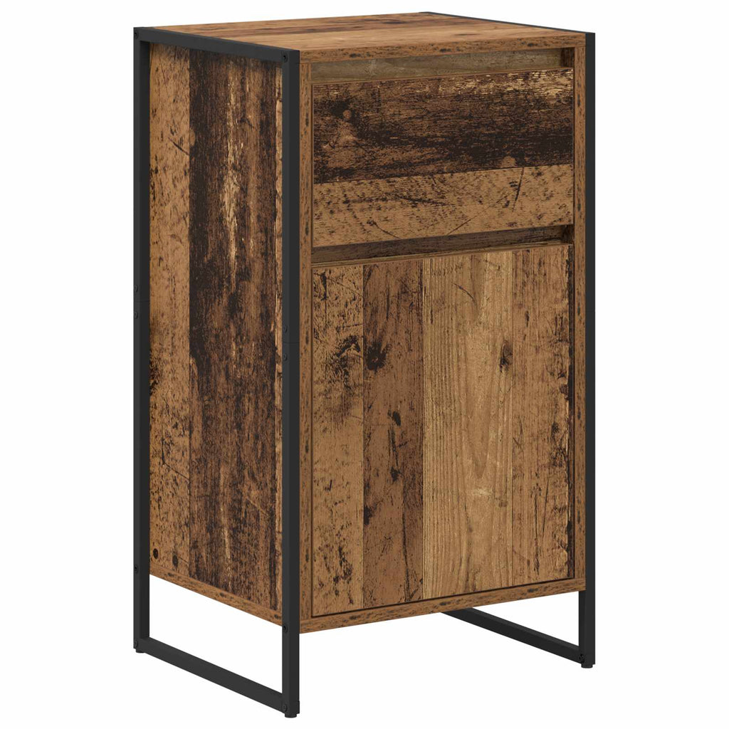 vidaXL Bufet Stare drewno 43 x 36 x 75,5 cm Materiał drewnopochodny