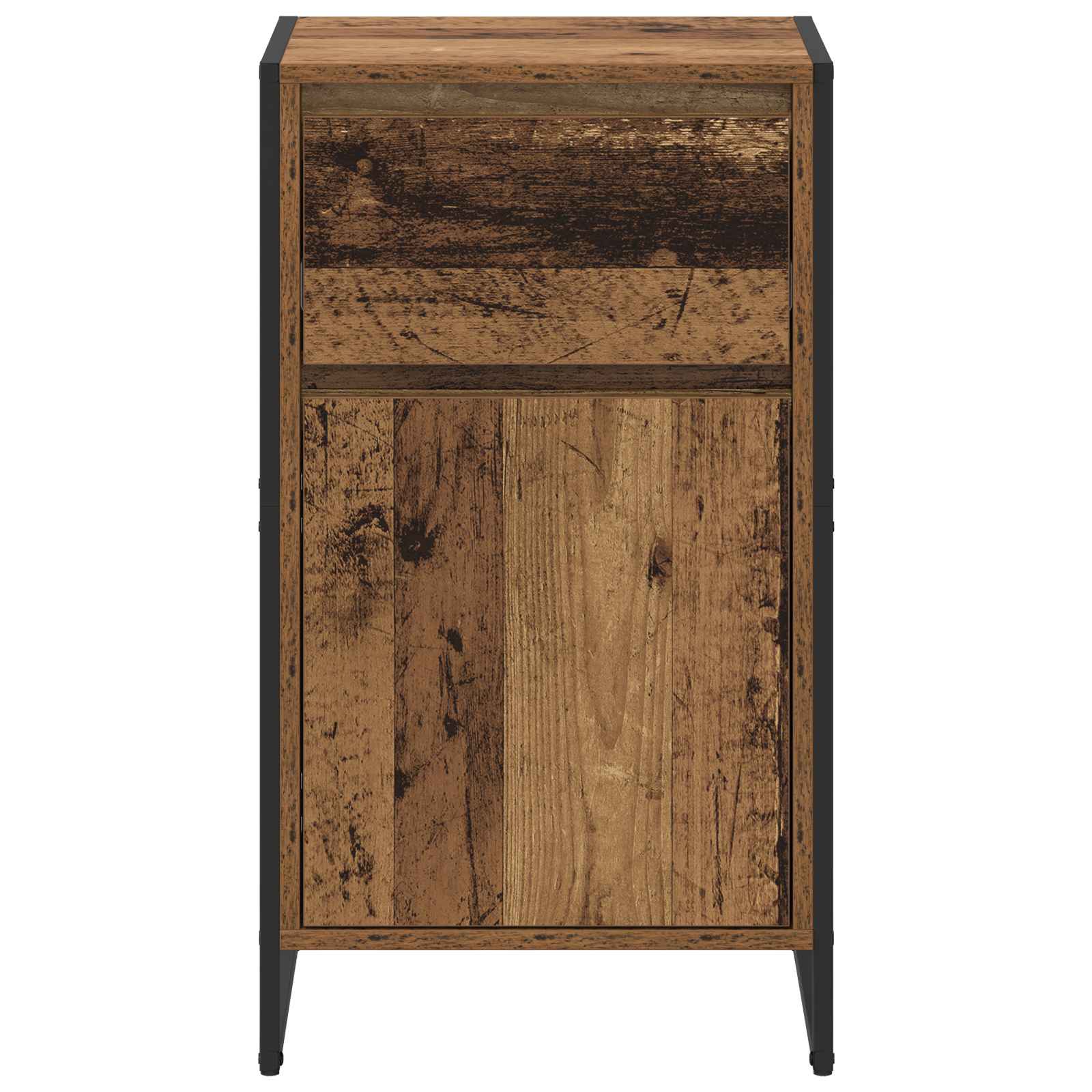 vidaXL Bufet Stare drewno 43 x 36 x 75,5 cm Materiał drewnopochodny