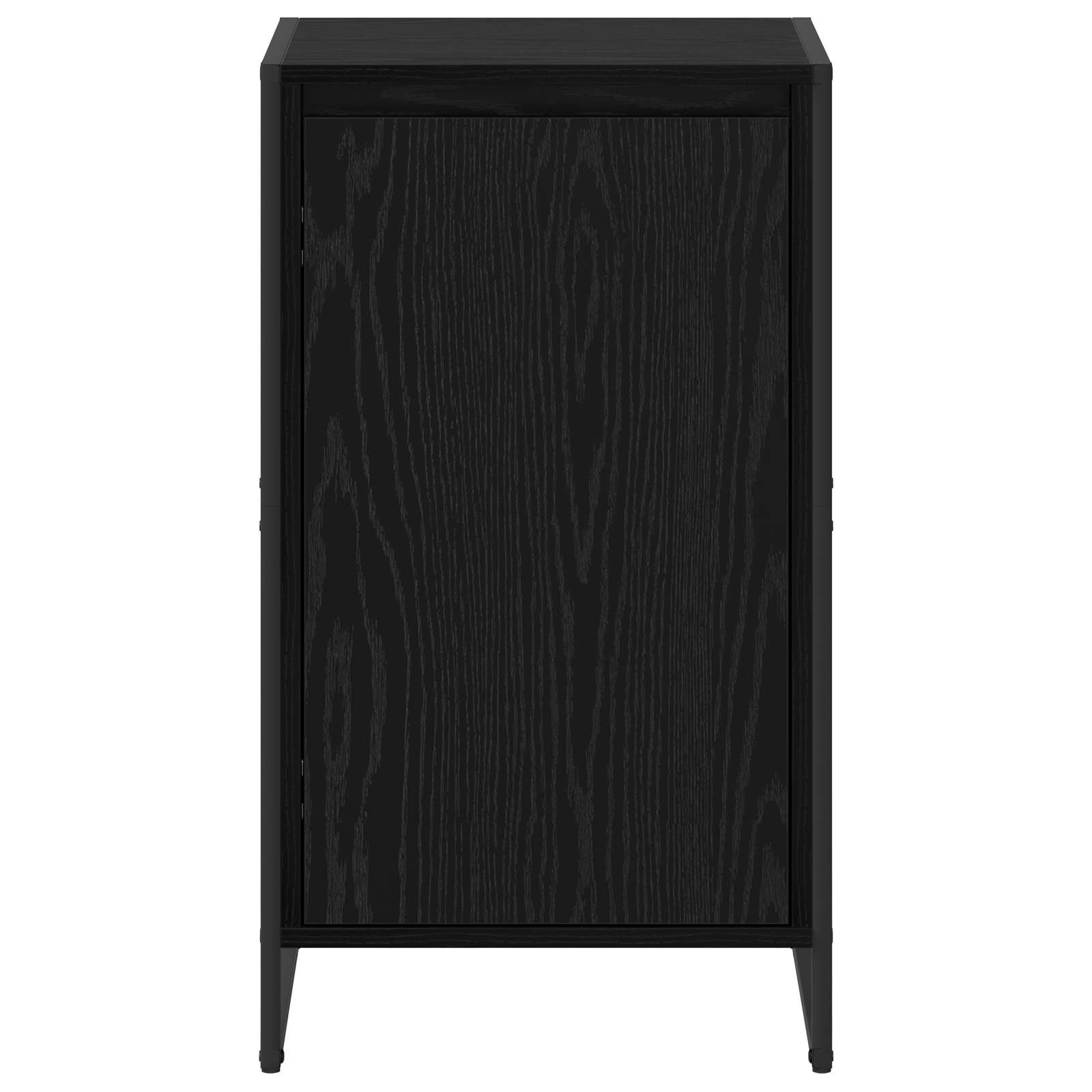 vidaXL Bufet Czarny Dąb 43 x 36 x 75,5 cm Materiał drewnopochodny