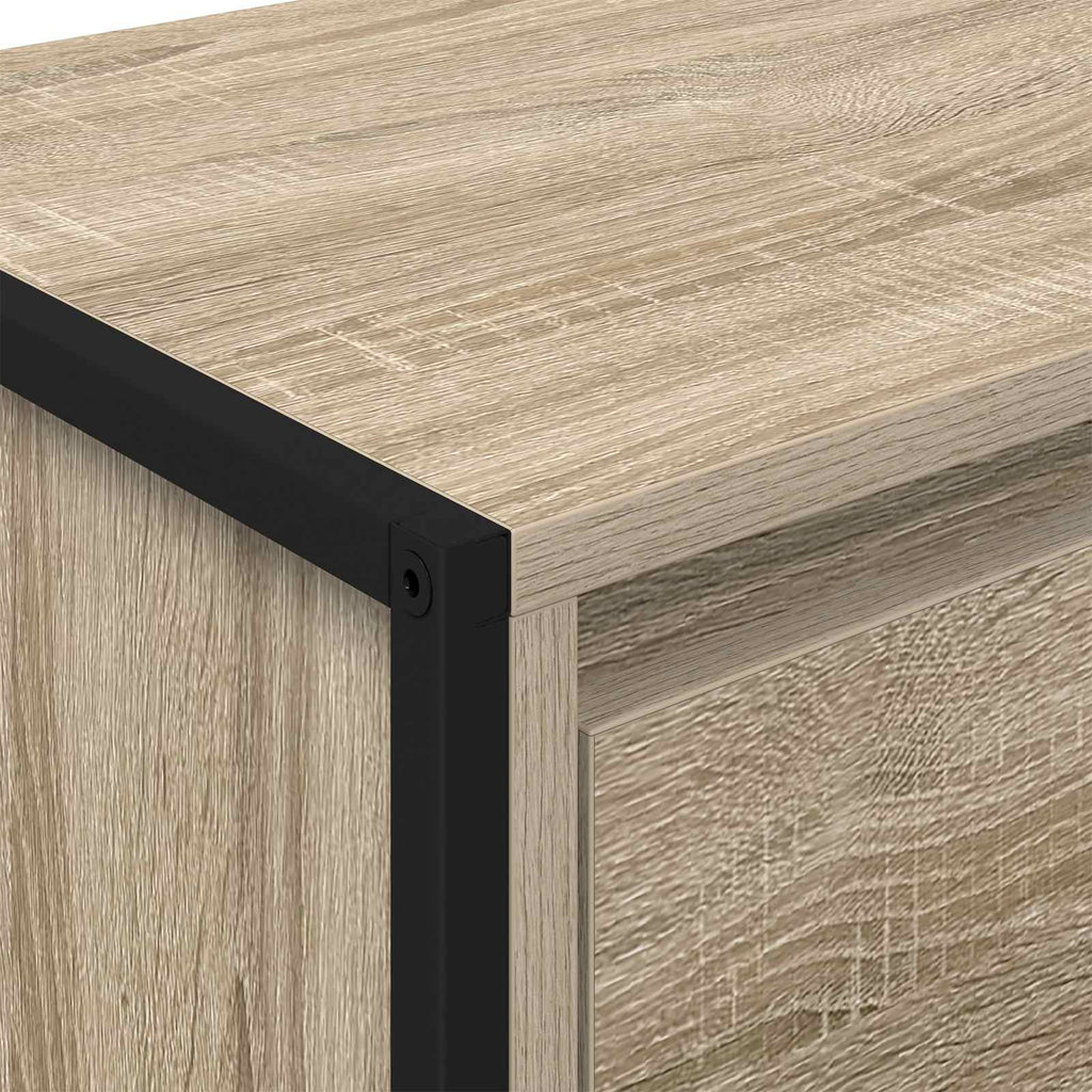 vidaXL Bufet Sonoma 43 x 36 x 75,5 cm Materiał drewnopochodny