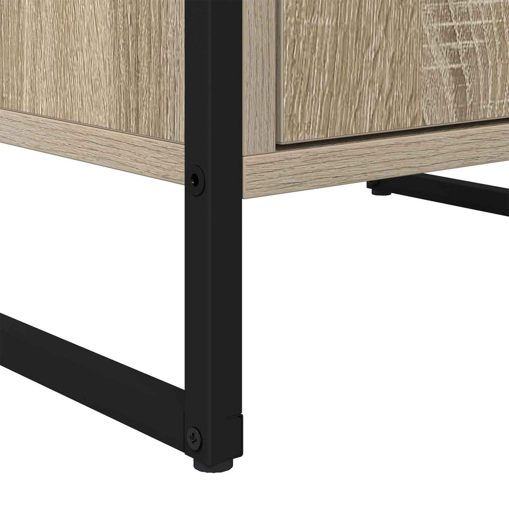 vidaXL Bufet Sonoma 43 x 36 x 75,5 cm Materiał drewnopochodny