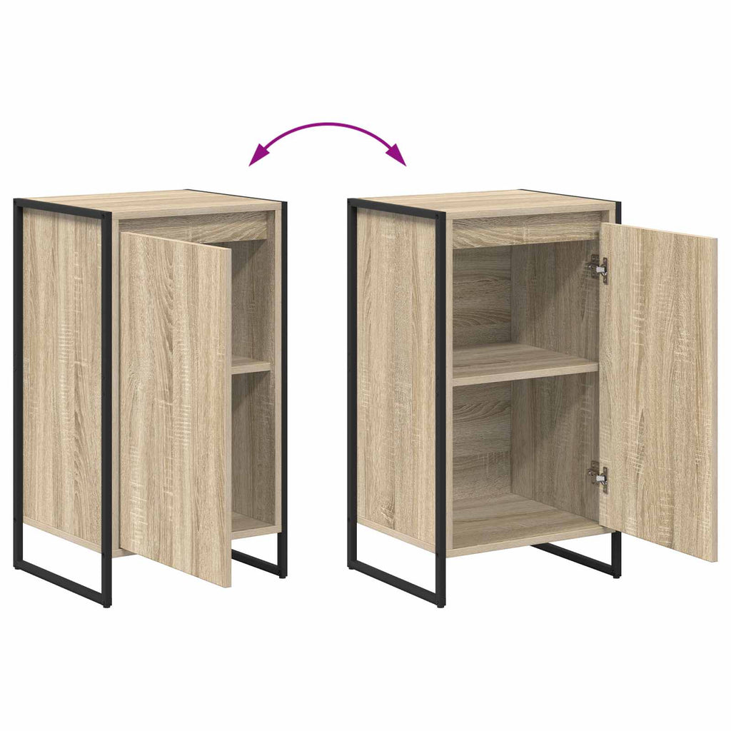 vidaXL Bufet Sonoma 43 x 36 x 75,5 cm Materiał drewnopochodny