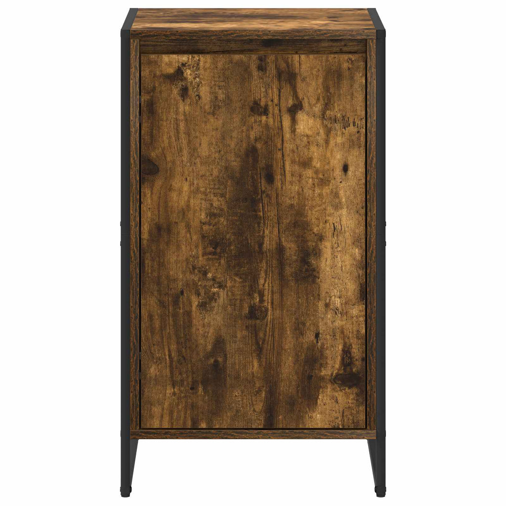 vidaXL Bufet Dąb dymny 43 x 36 x 75,5 cm Materiał drewnopochodny