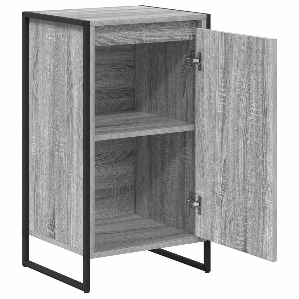 vidaXL Bufet Szary Sonoma 43 x 36 x 75,5 cm Materiał drewnopochodny