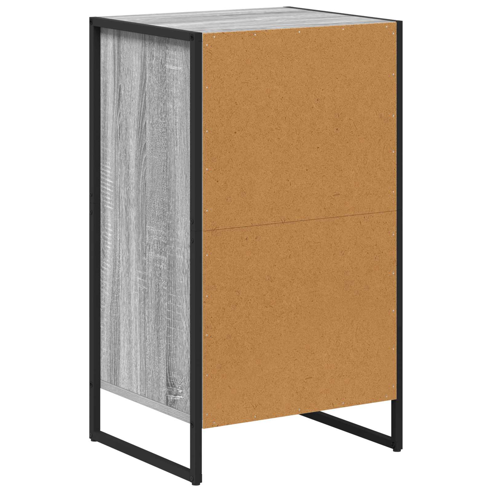 vidaXL Bufet Szary Sonoma 43 x 36 x 75,5 cm Materiał drewnopochodny
