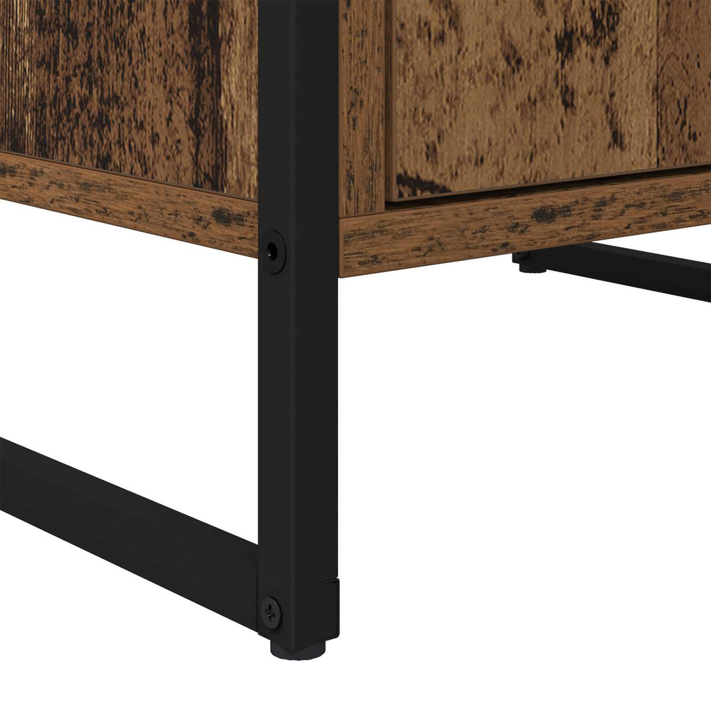 vidaXL Bufet Stare drewno 43 x 36 x 75,5 cm Materiał drewnopochodny