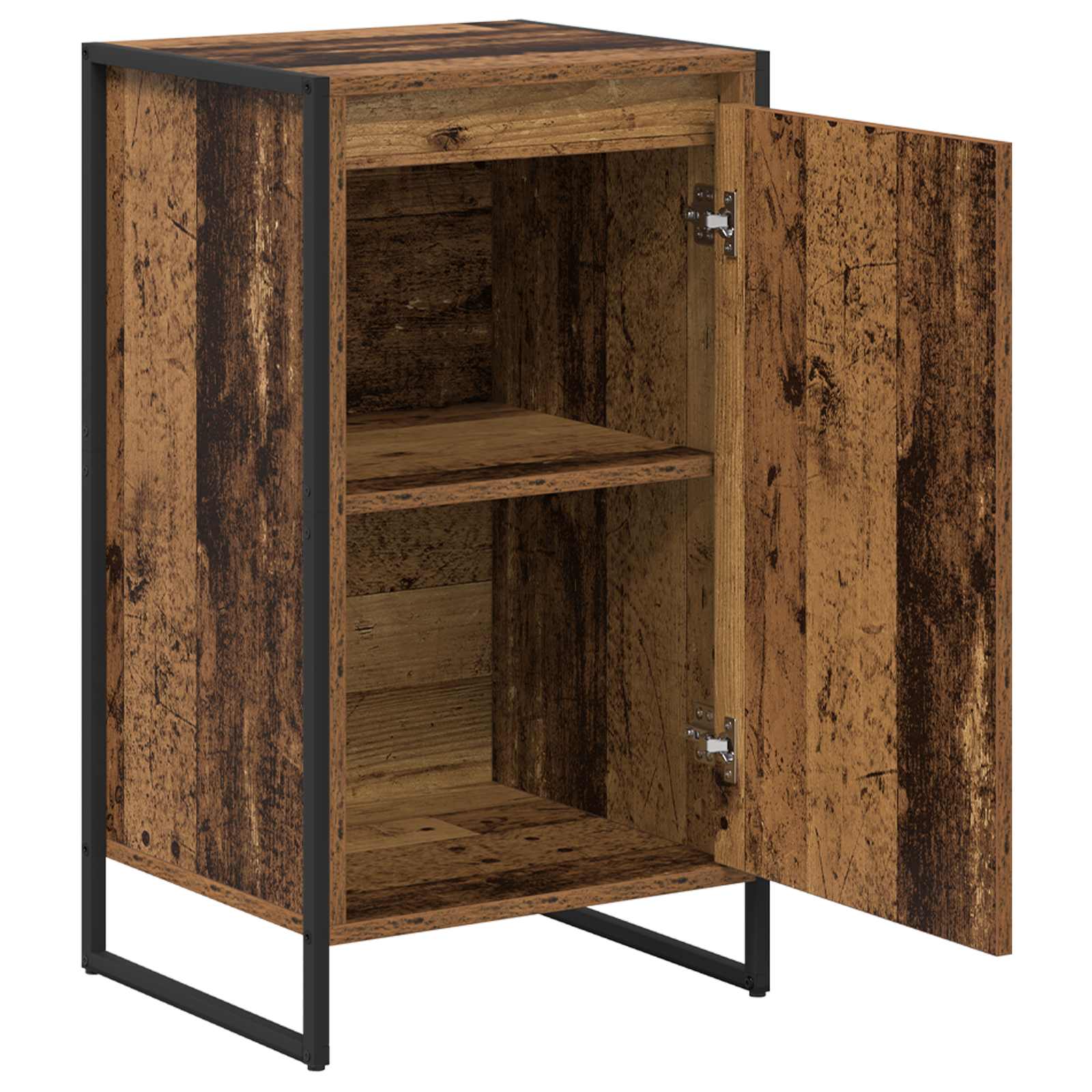 vidaXL Bufet Stare drewno 43 x 36 x 75,5 cm Materiał drewnopochodny