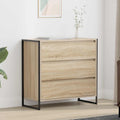 vidaXL Bufet Sonoma 79 x 36 x 75.5 cm Materiał drewnopochodny