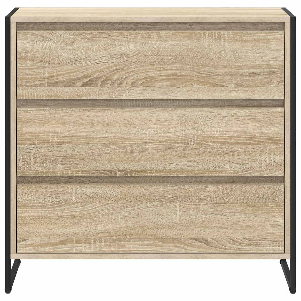 vidaXL Bufet Sonoma 79 x 36 x 75.5 cm Materiał drewnopochodny