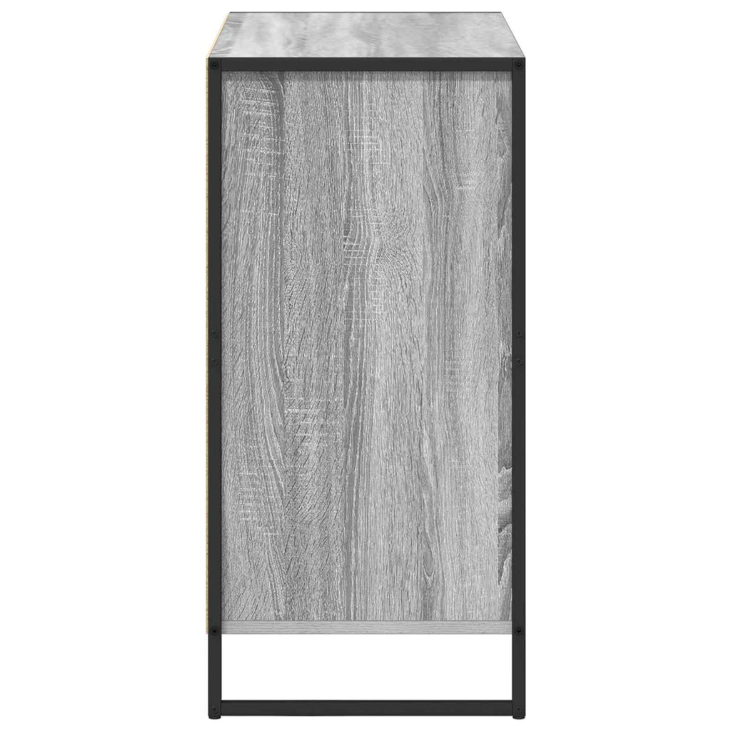 vidaXL Bufet Szary Sonoma 79 x 36 x 75.5 cm Materiał drewnopochodny