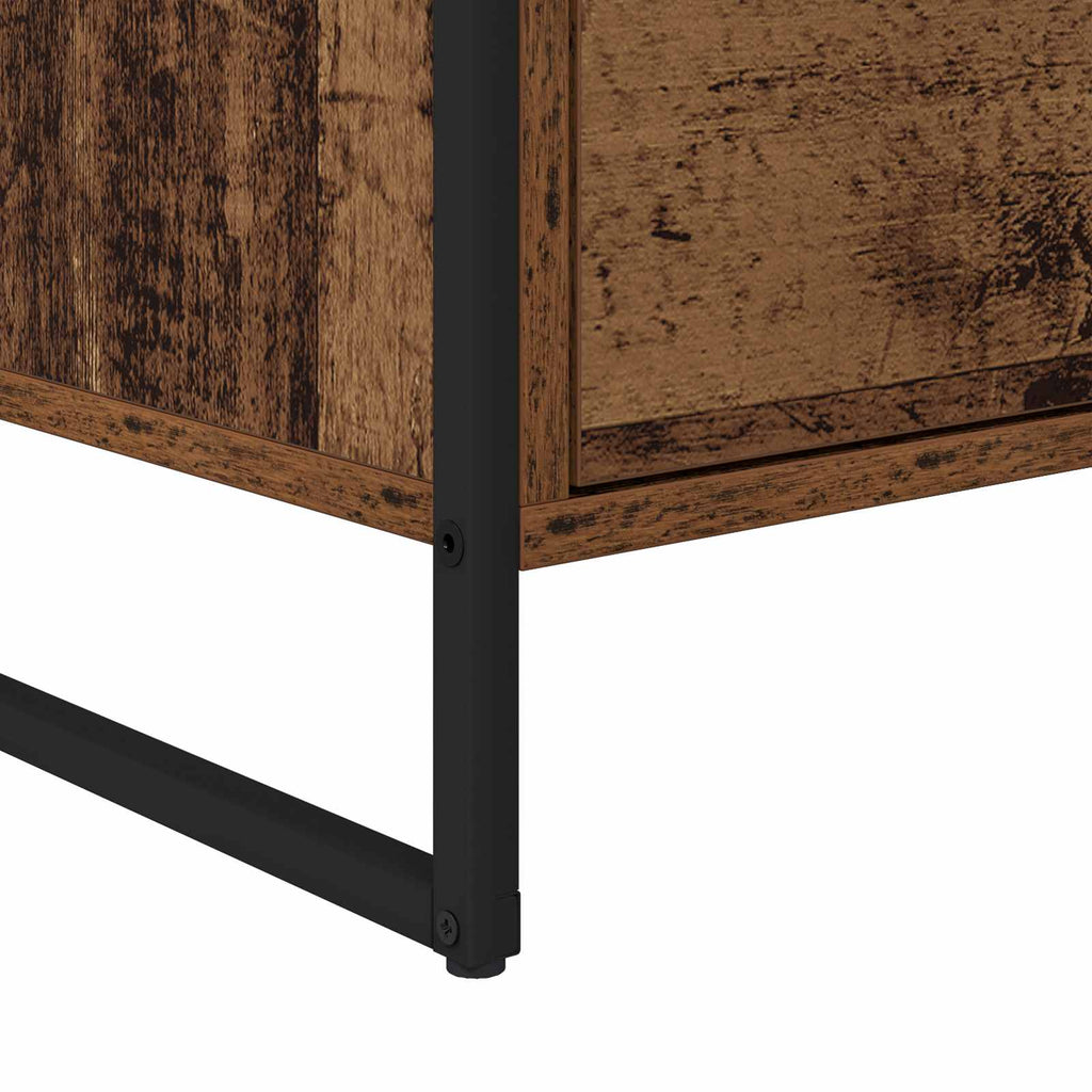 vidaXL Bufet Stare drewno 79 x 36 x 75.5 cm Materiał drewnopochodny