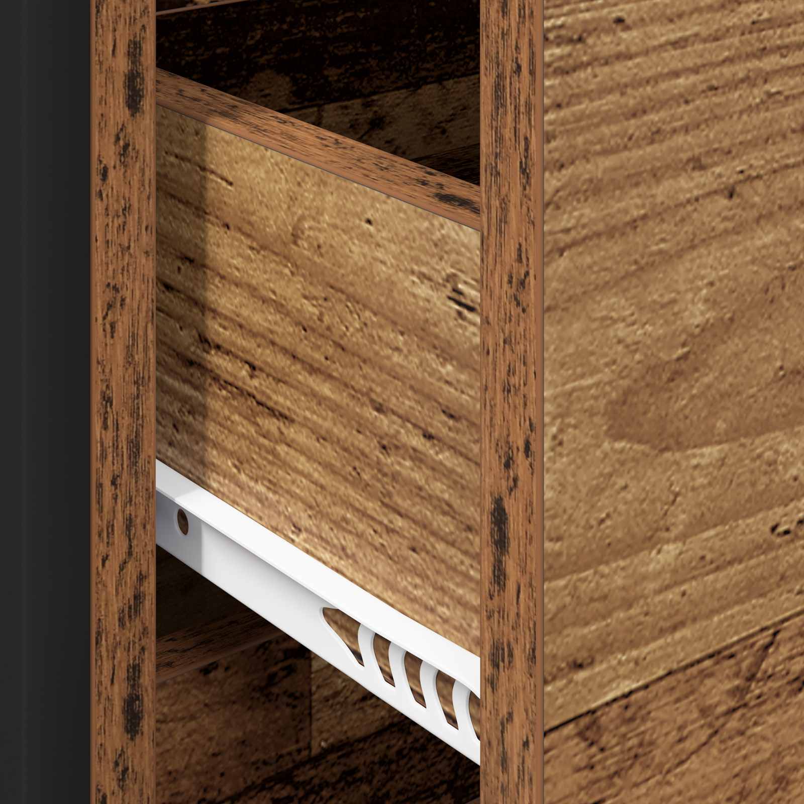 vidaXL Bufet Stare drewno 79 x 36 x 75.5 cm Materiał drewnopochodny