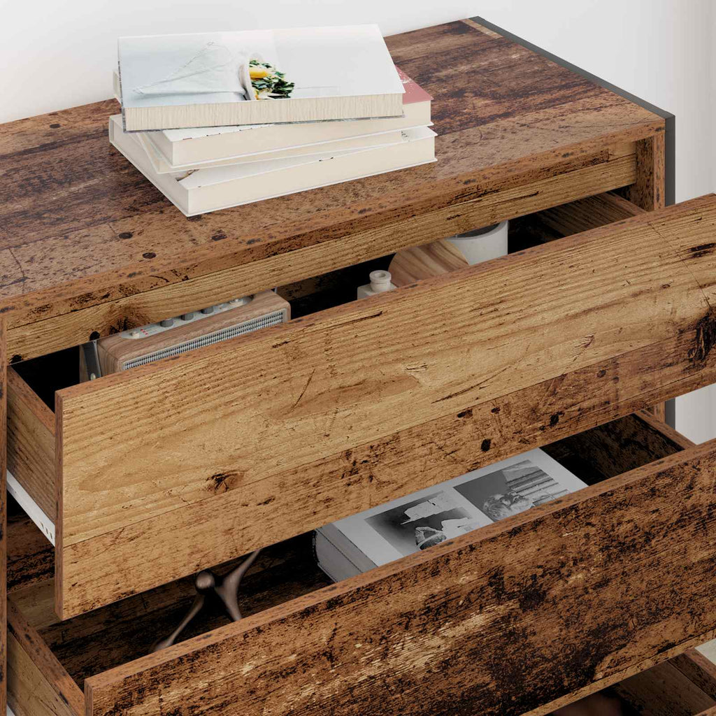 vidaXL Bufet Stare drewno 79 x 36 x 75.5 cm Materiał drewnopochodny