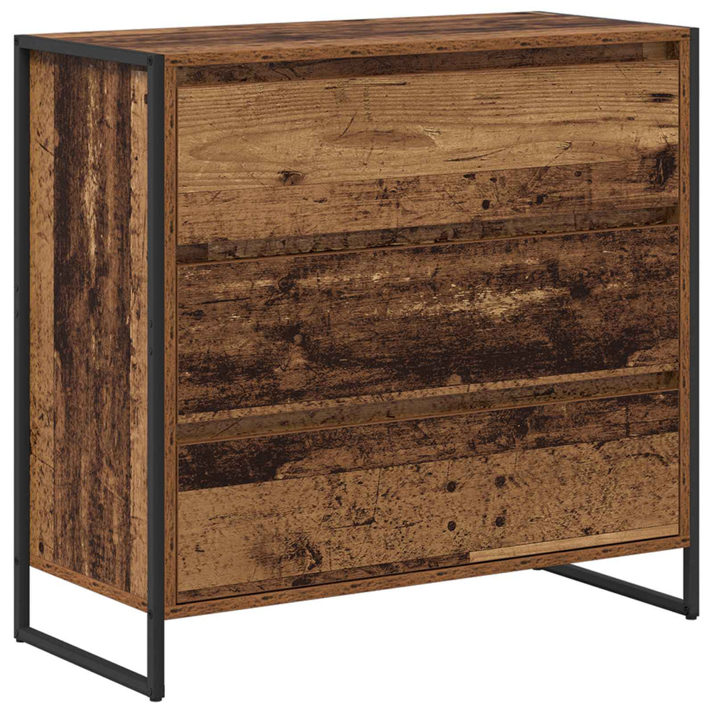 vidaXL Bufet Stare drewno 79 x 36 x 75.5 cm Materiał drewnopochodny