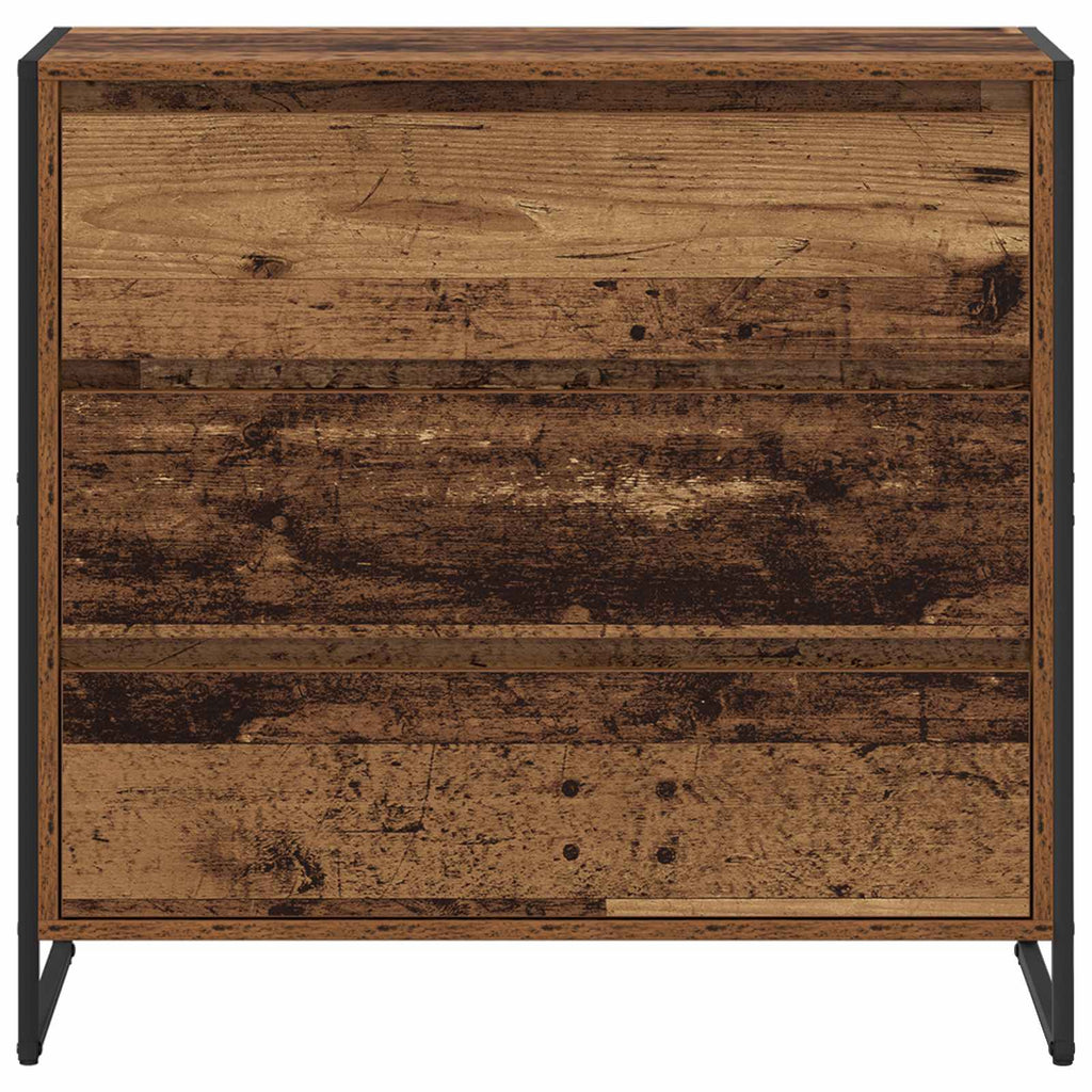 vidaXL Bufet Stare drewno 79 x 36 x 75.5 cm Materiał drewnopochodny