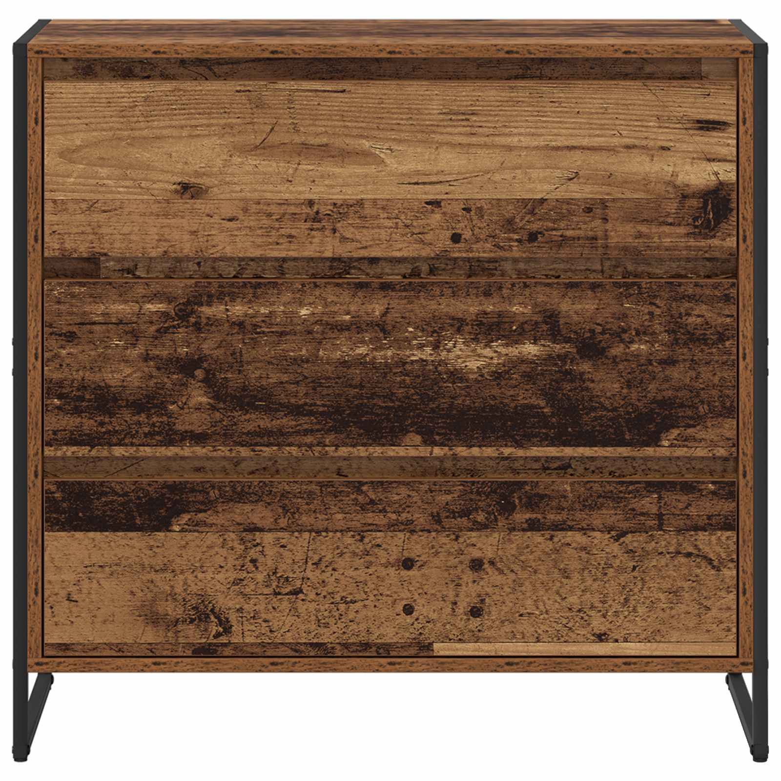 vidaXL Bufet Stare drewno 79 x 36 x 75.5 cm Materiał drewnopochodny