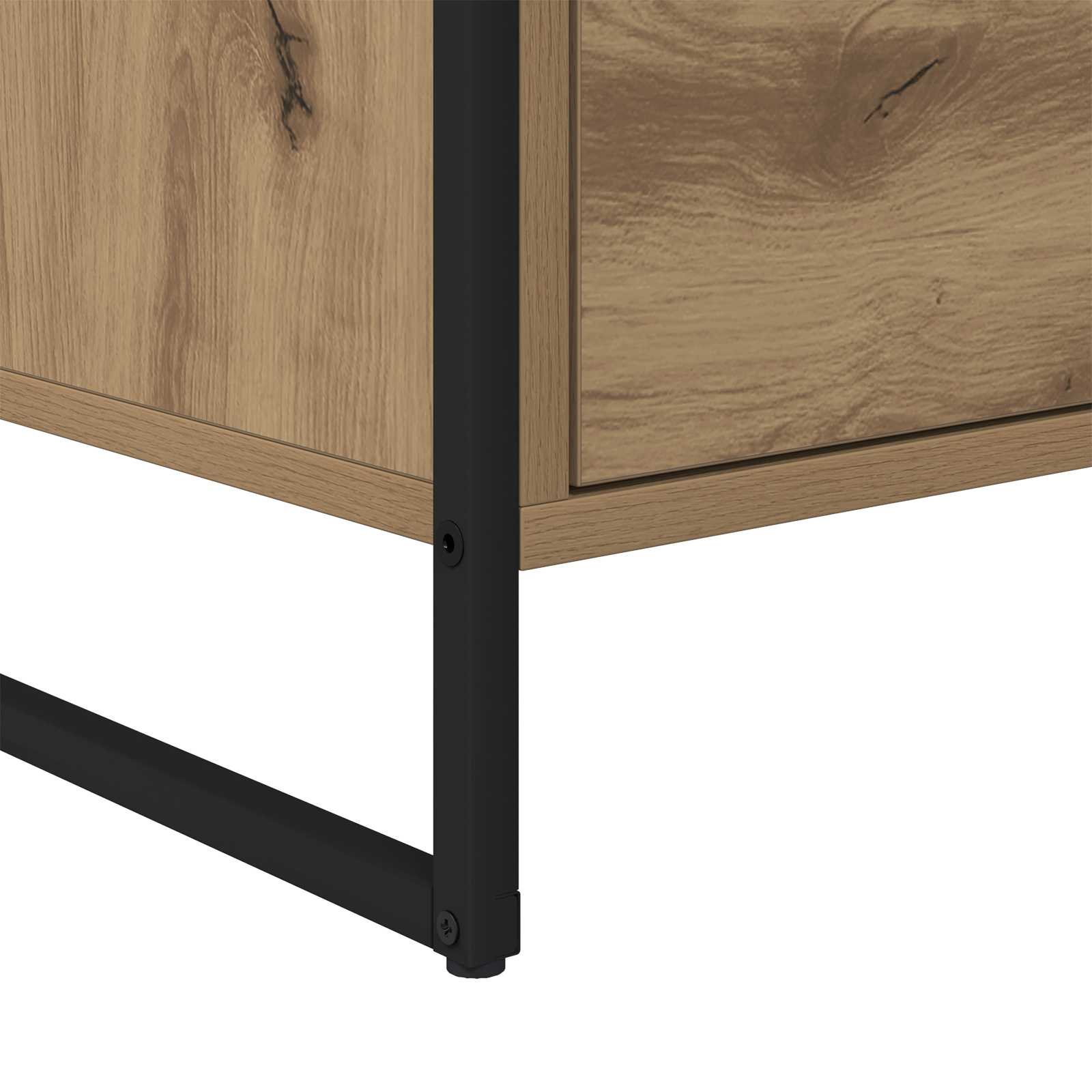 vidaXL Bufet z szufladą Dąb rzemieślniczy 79 x 36 x 75.5 cm