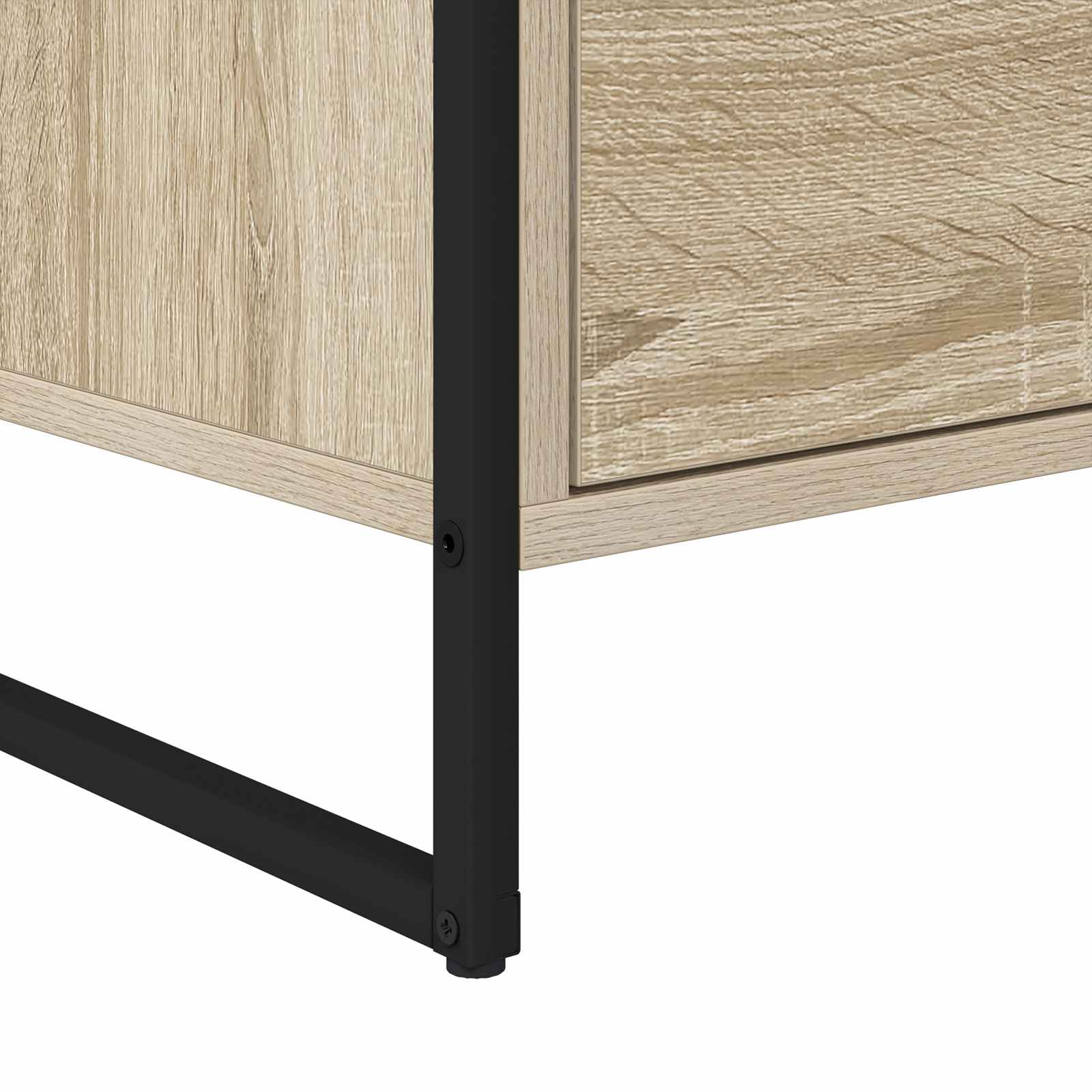 vidaXL Szafka boczna Sonoma 79 x 36 x 75 cm Materiał drewnopochodny