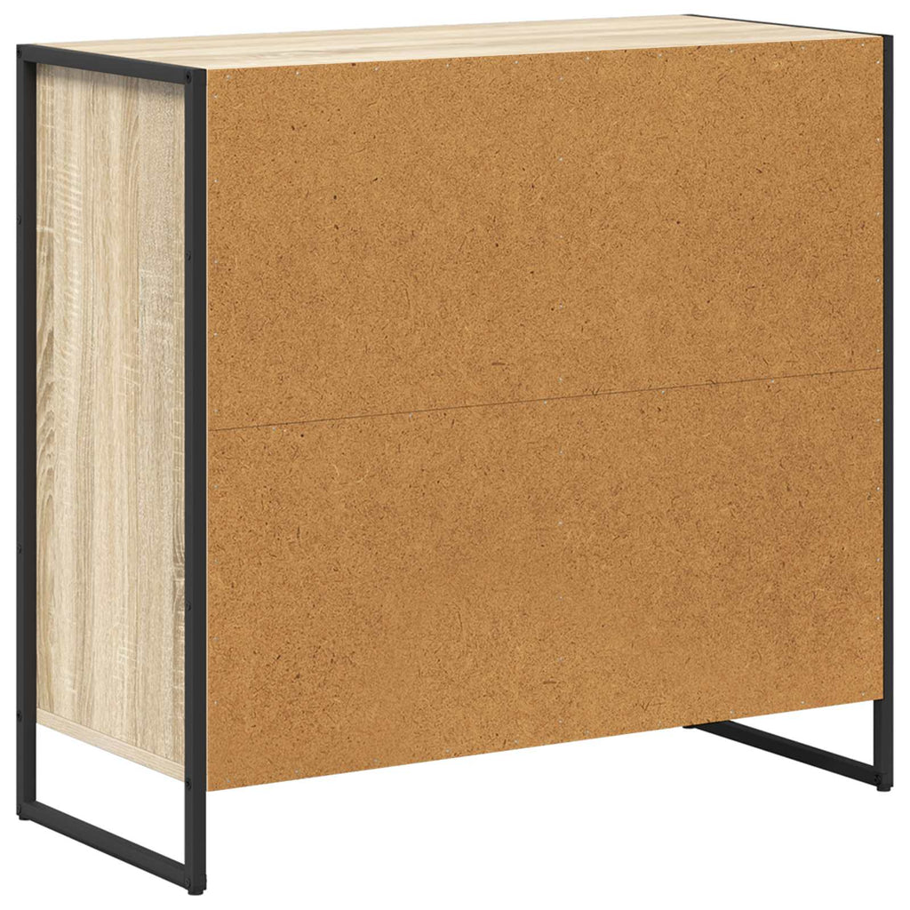 vidaXL Szafka boczna Sonoma 79 x 36 x 75 cm Materiał drewnopochodny