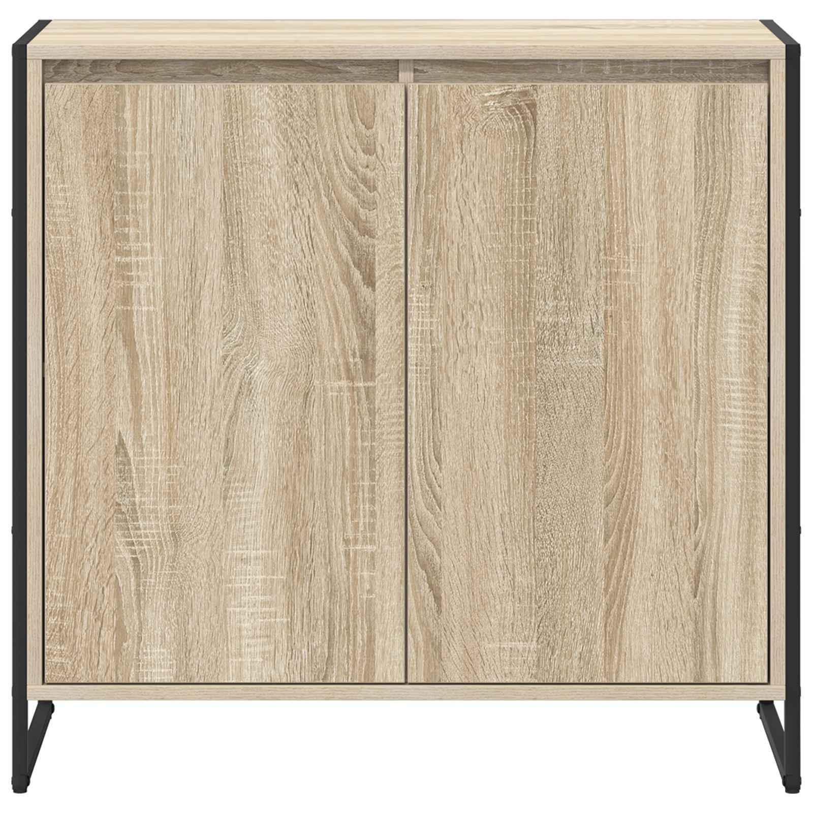 vidaXL Szafka boczna Sonoma 79 x 36 x 75 cm Materiał drewnopochodny