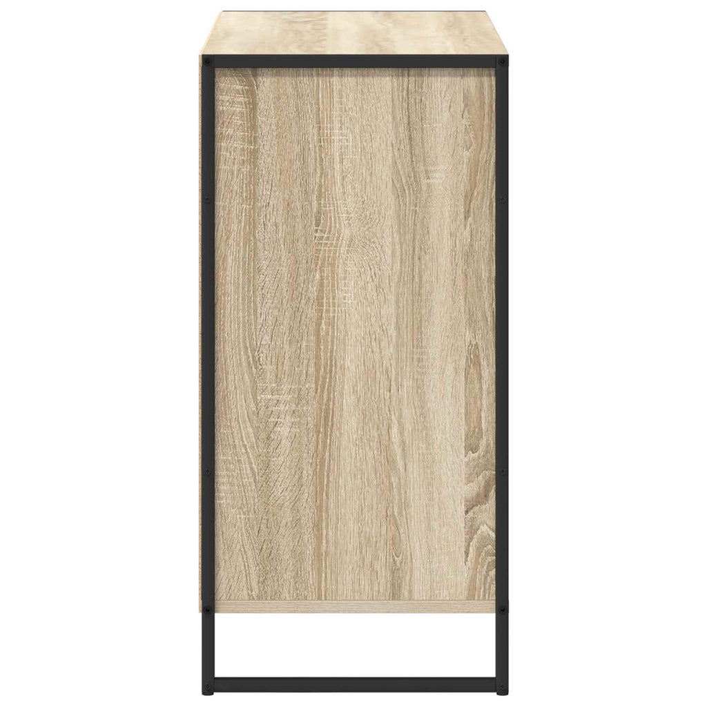 vidaXL Szafka boczna Sonoma 79 x 36 x 75 cm Materiał drewnopochodny