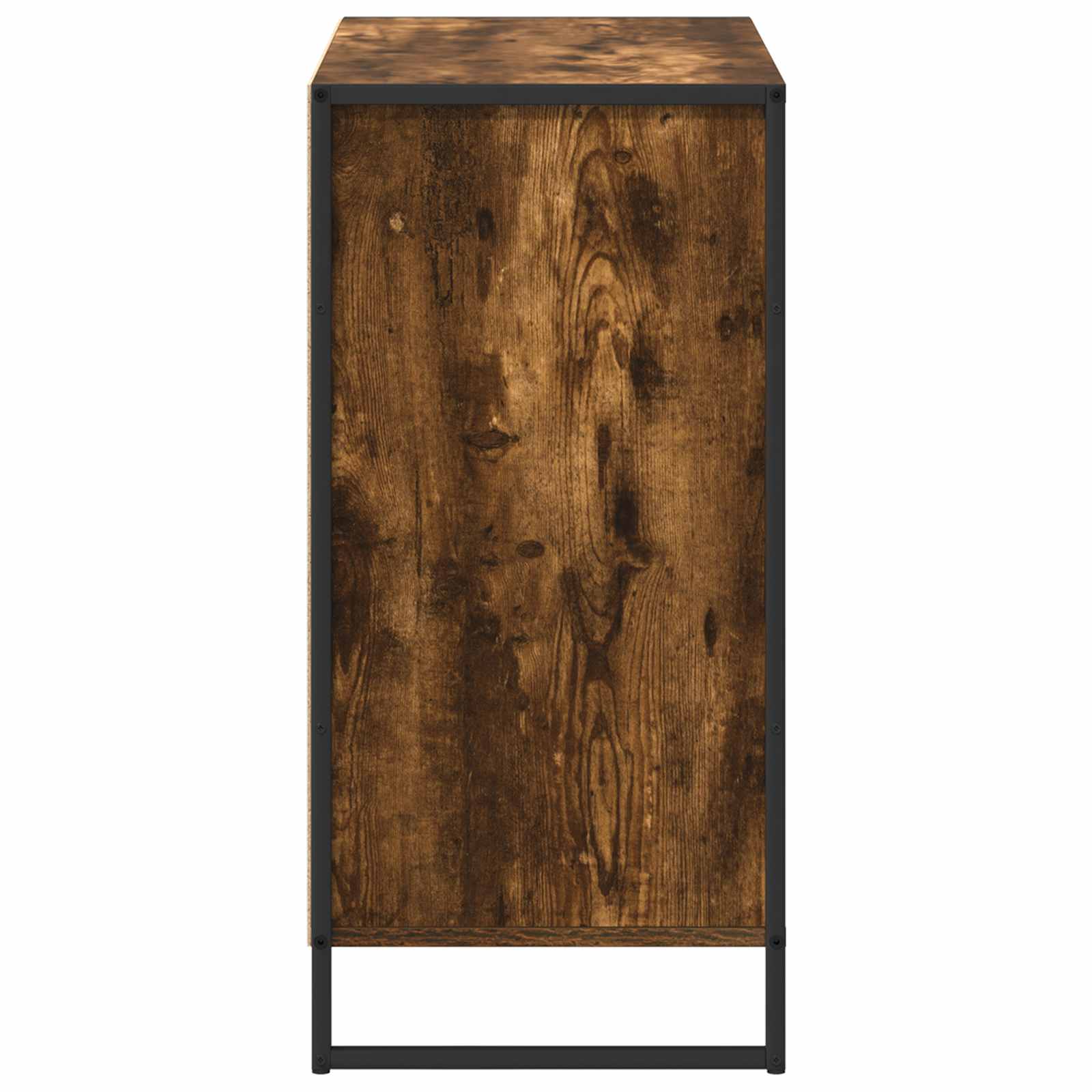 vidaXL Szafka boczna Dąb dymny 79 x 36 x 75 cm Materiał drewnopochodny
