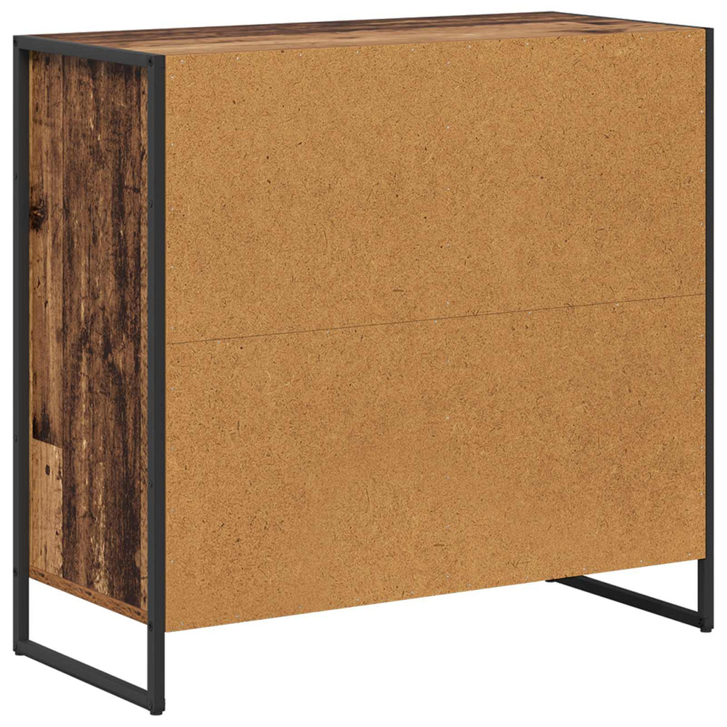 vidaXL Szafka boczna Stare drewno 79 x 36 x 75 cm