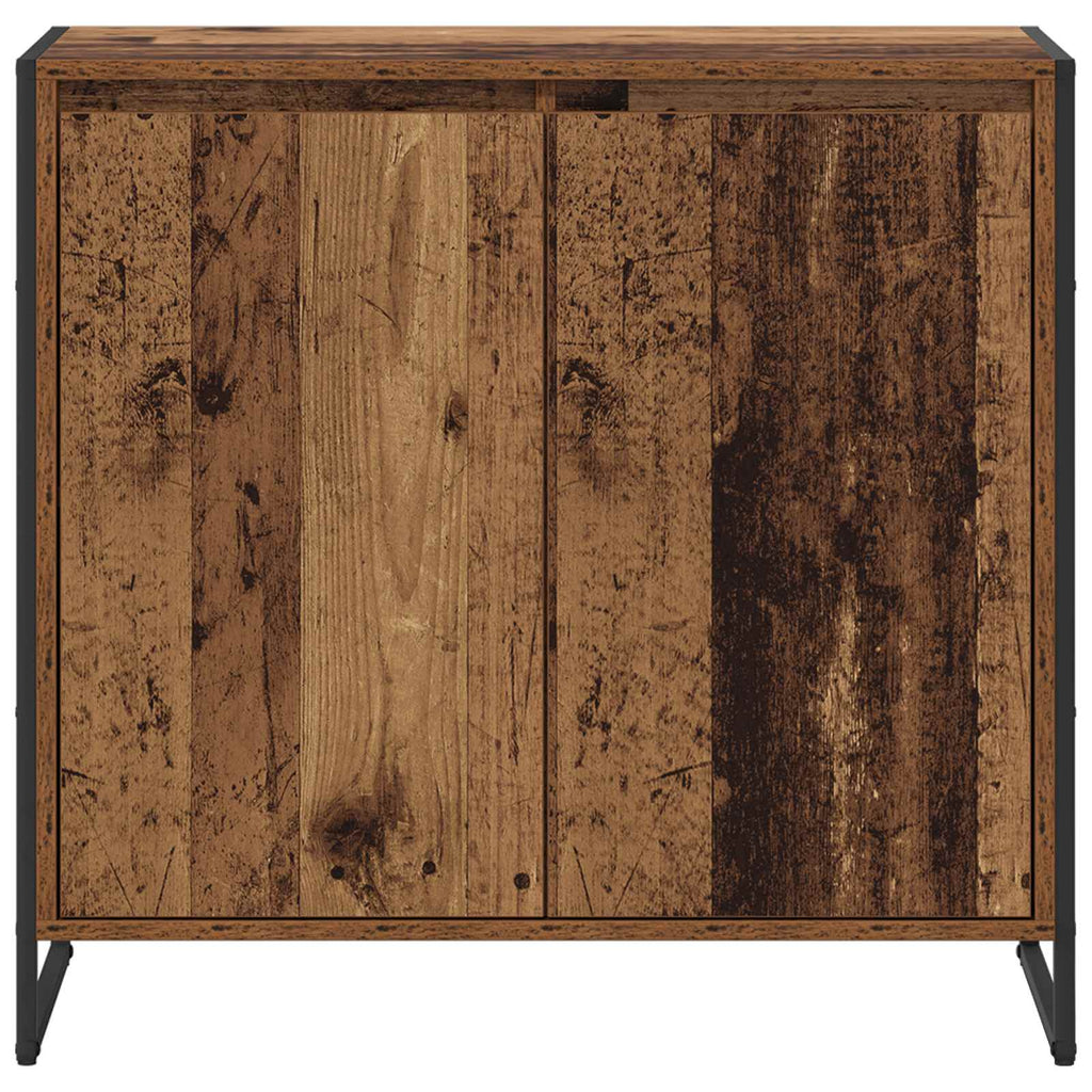 vidaXL Szafka boczna Stare drewno 79 x 36 x 75 cm